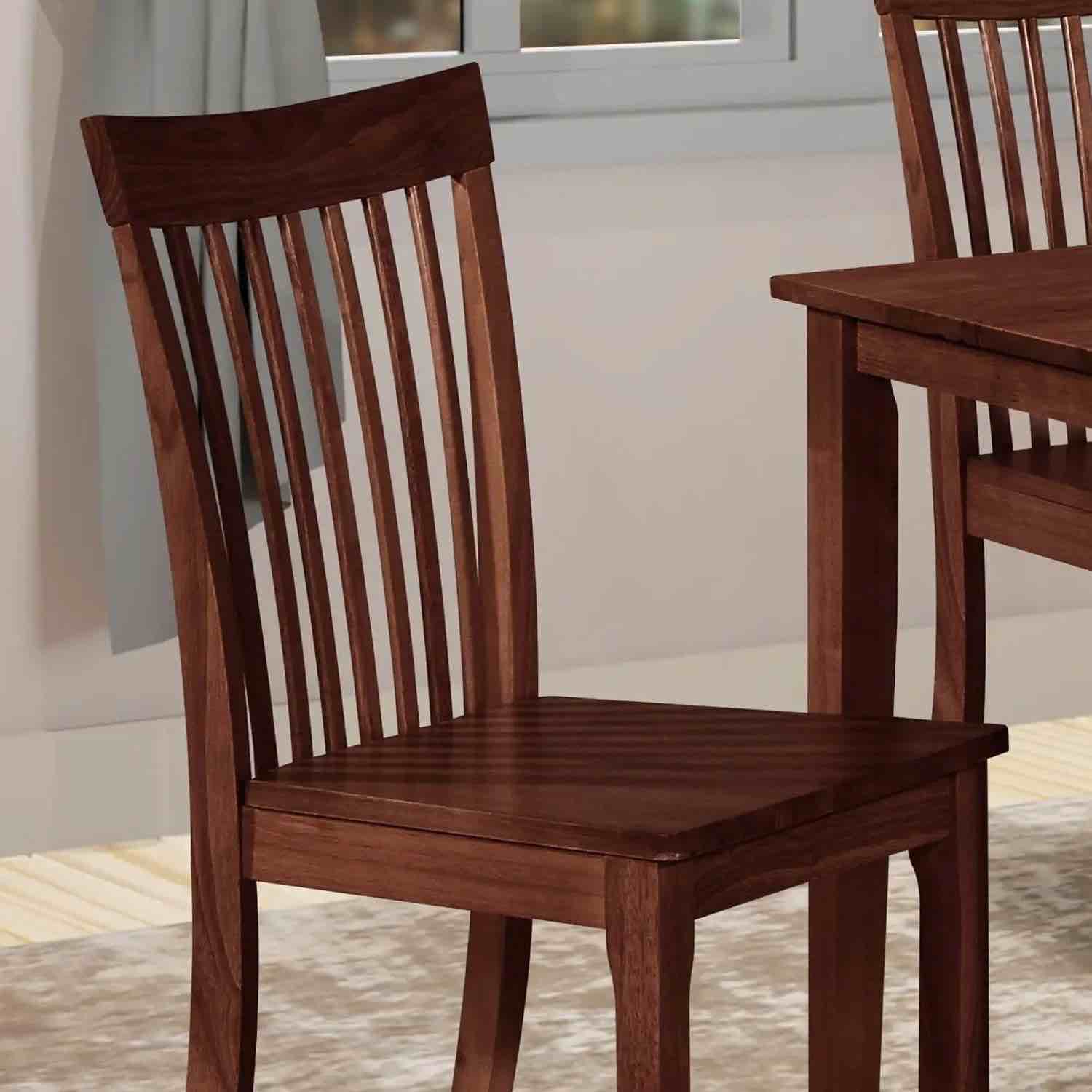 Condition photo showing New/Like New for kings brand furniture kurmer dining room side chairs (set of 2) color cappucino