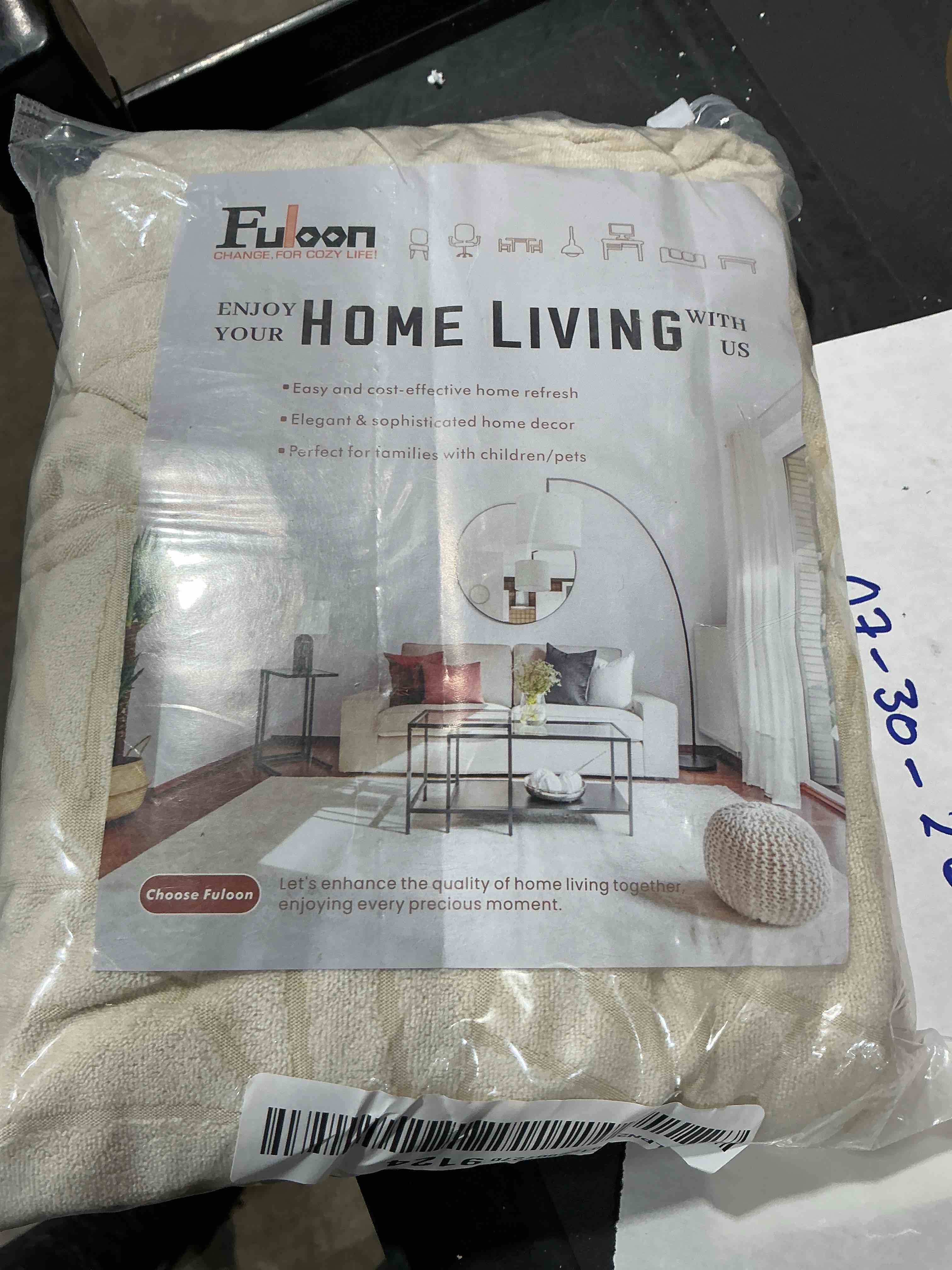 Condition photo showing Good Condition for couch slipcovers for dogs sofa covers beige 2 seats(52"-72") | wheat pattern fitted sofa slipcovers for pets strentch couch covers non-slip furniture protectors with elastic bottom