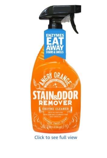 Angry Orange Enzyme Spray Stain Remover - 24oz