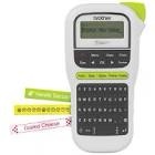 Brother P-touch, PTH110, Easy Portable Label Maker, Lightweight, QWERTY Keyboard, One-Touch Keys, White