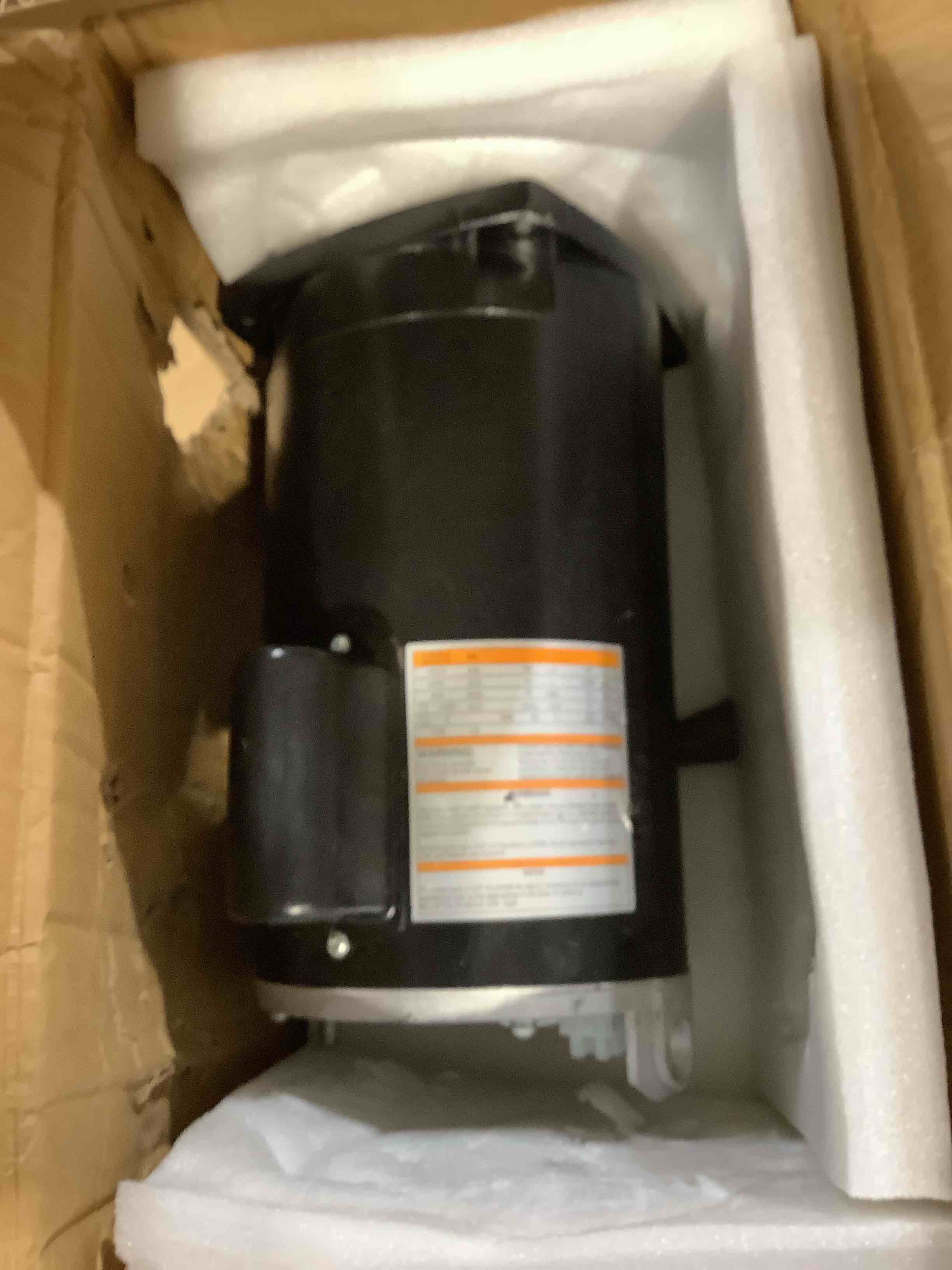 Condition photo showing Good Condition for motor 230 volta, 100 amps, 3450 rpm, 10.0 max load