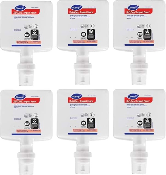 Diversity Soft Care Impact Foam, 6 count