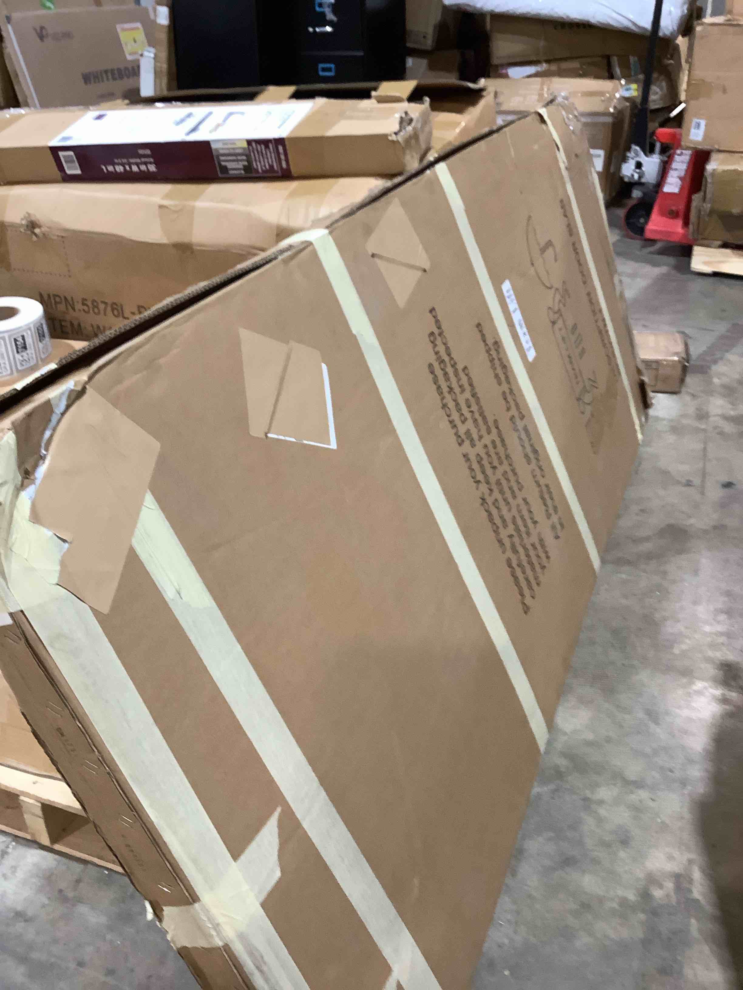 Condition photo showing New/Like New for 80" x 30" white interior solid core slab door