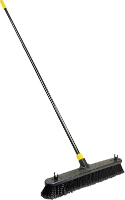 Quickie Bulldozer smooth Surface Push Broom