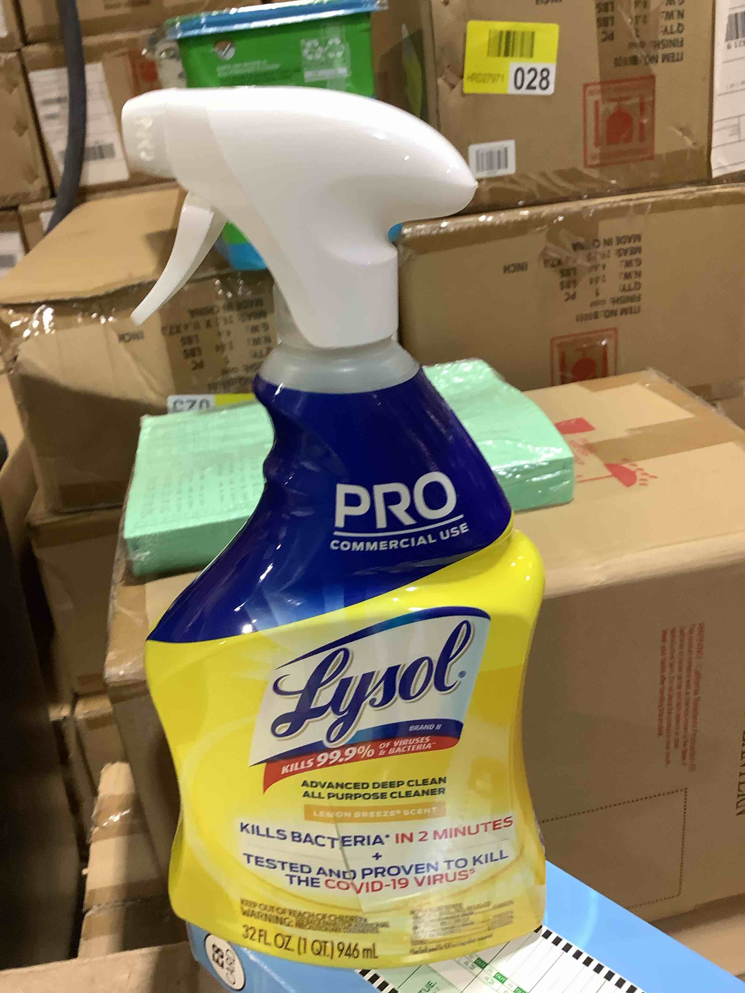 Condition photo showing Good Condition for lysol advanced deep clean all purpose cleaner 32 oz.