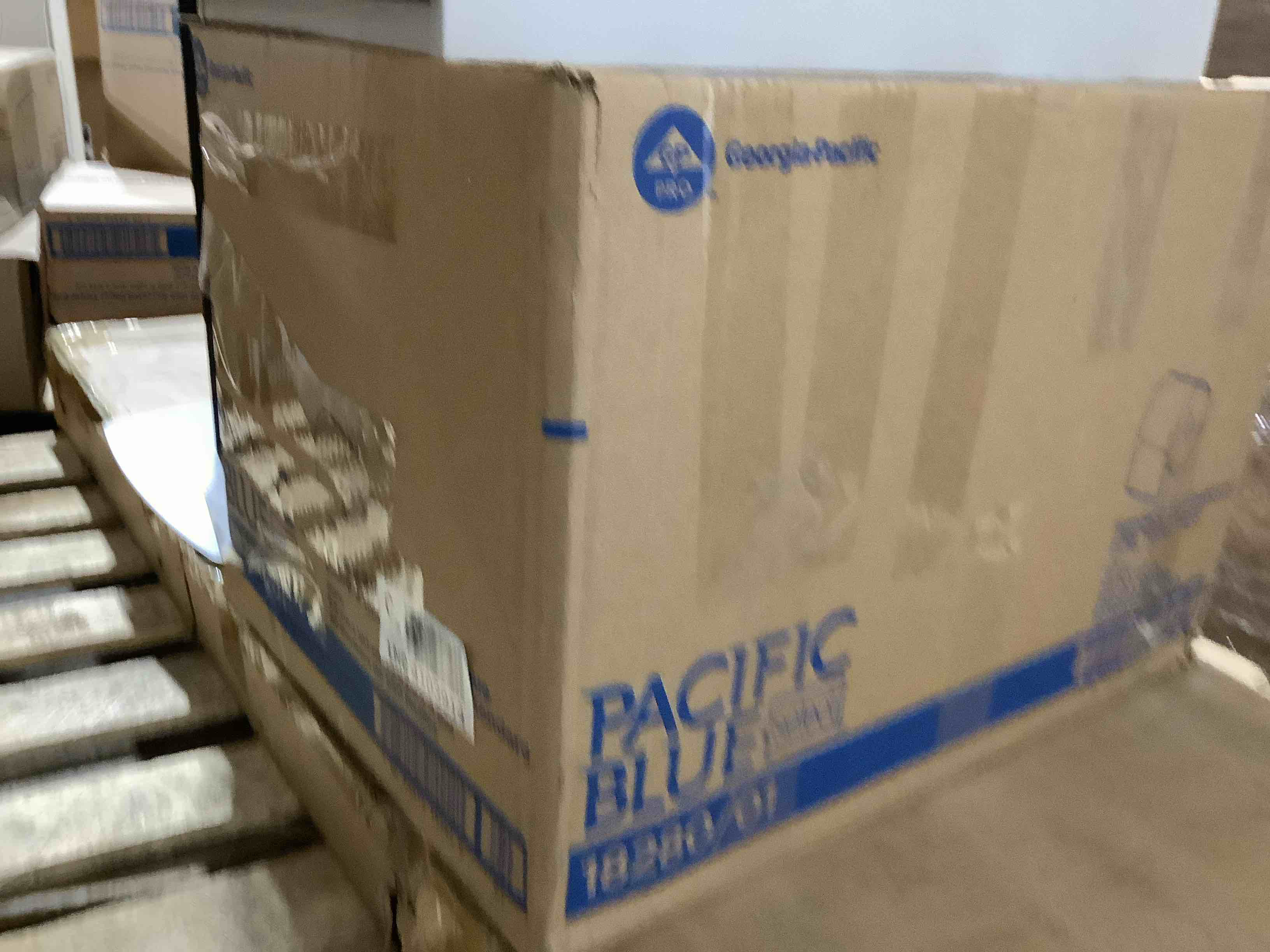Condition photo showing New/Like New for georgia pacific professional pacific blue select bathroom tissue  septic safe  2-ply  white  550 sheet/roll  80 rolls/carton -gpc1828001