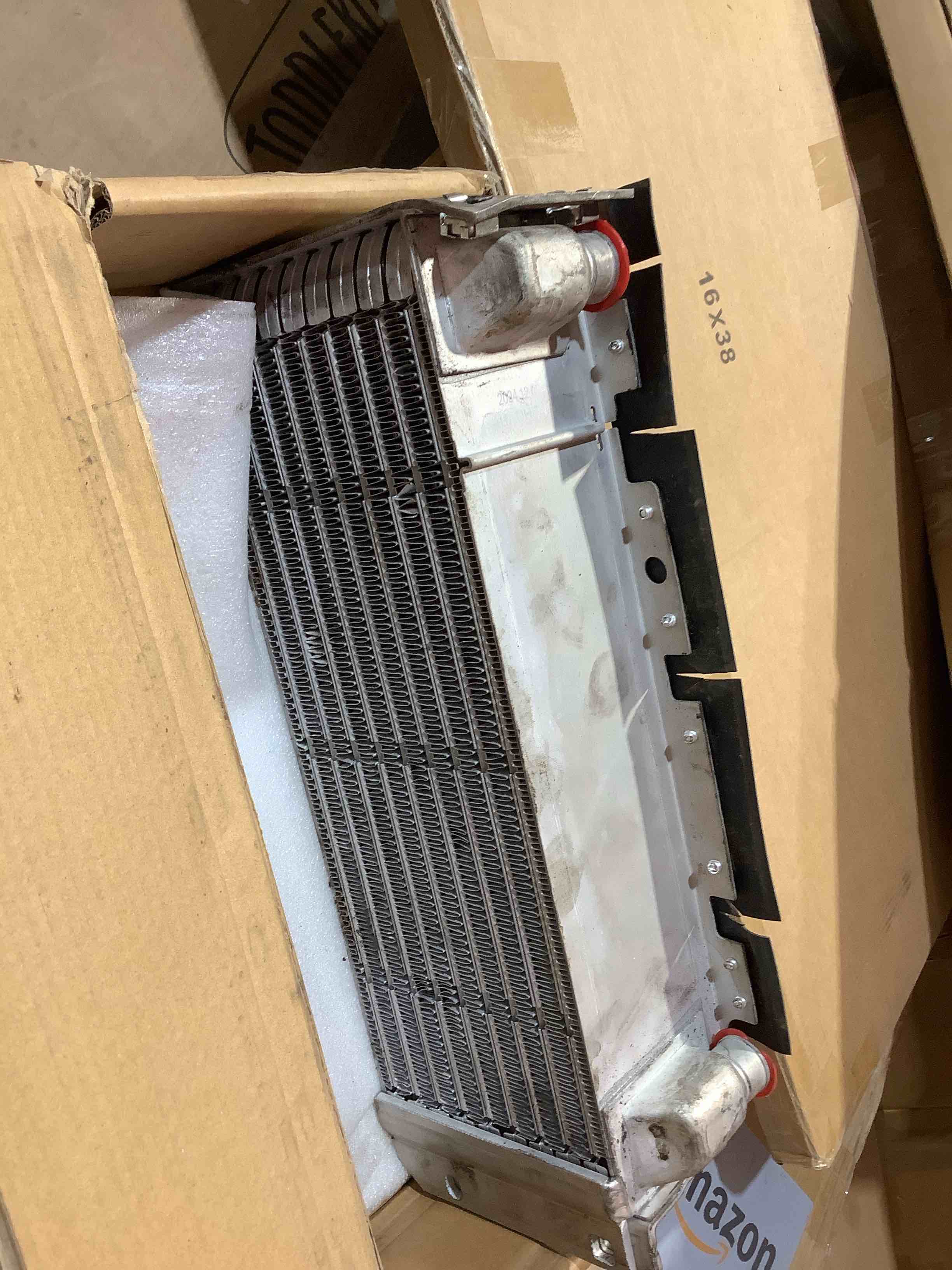 Condition photo showing As Is for oil cooler replacement for deutz engine bf4l2011 d2011l04i td2011 part# 04280694, 04281090, 04102800, 0428-0694, 0428-1090, 0410-2800, 4280694, 4281090, 4102800