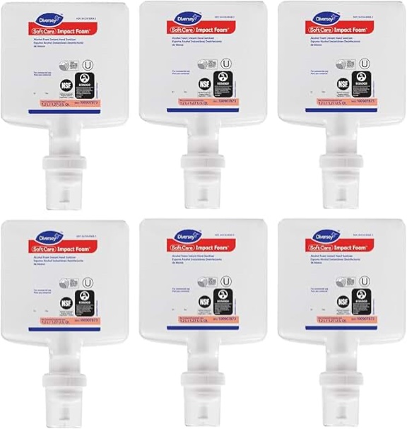 diversity soft care impact foam, 6 count