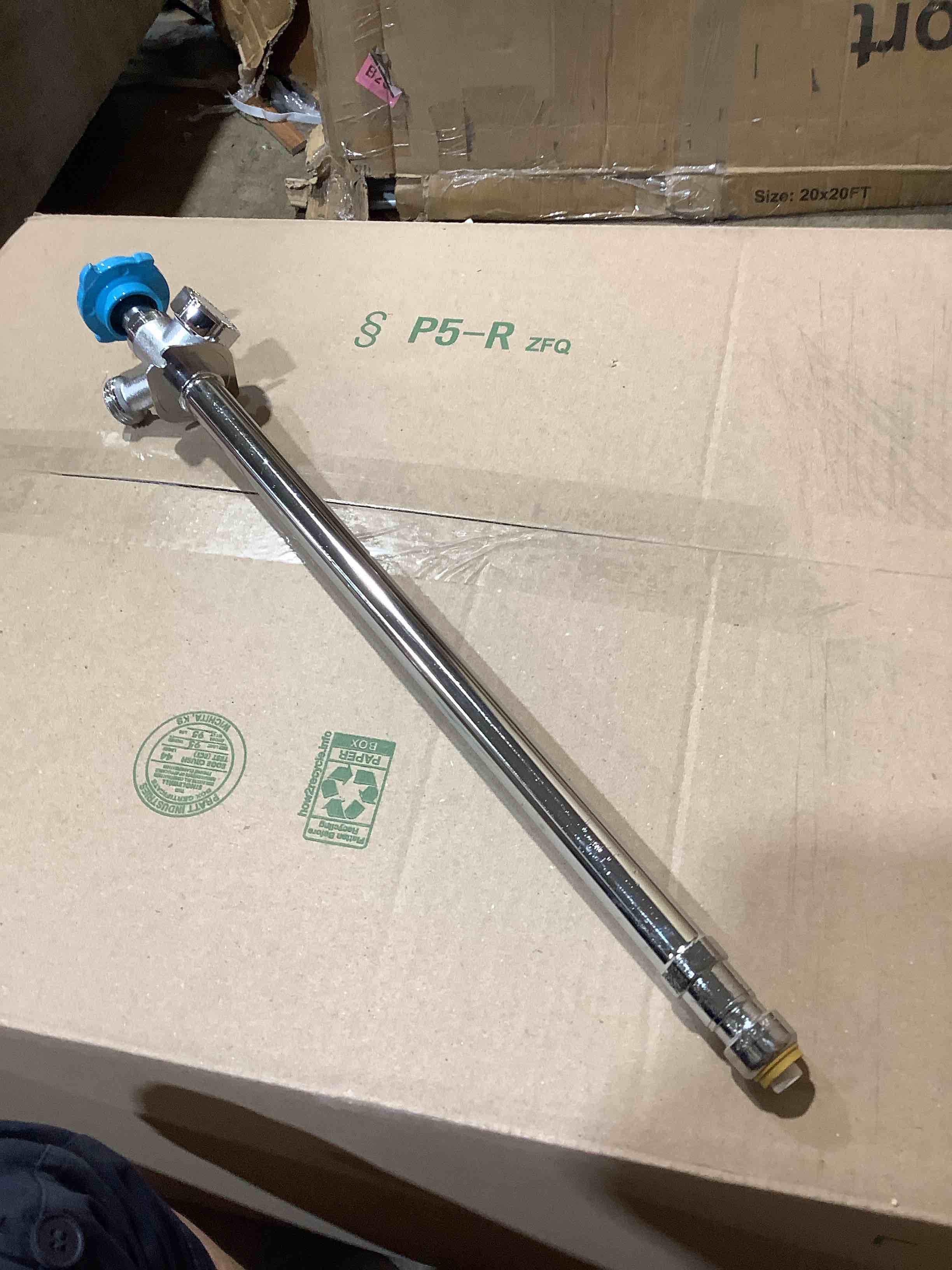 Condition photo showing New/Like New for shark bite 20" pole frost proof sillcock 24637lf