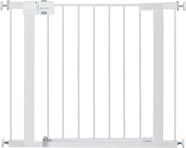 Safety 1st Easy Install Extra Tall & Wide Walk Through Gate, Fits between 29" and 38"