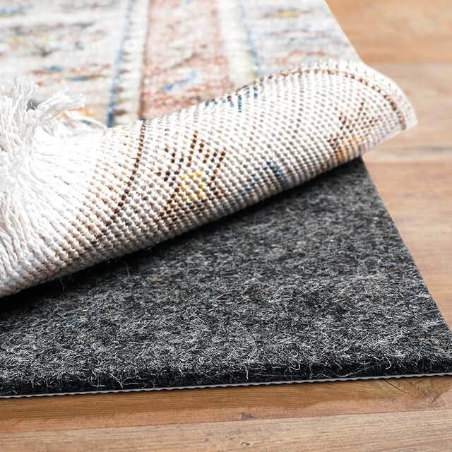 Thick Felt Under Rug Protection with Rubber Backing 6' x 2'