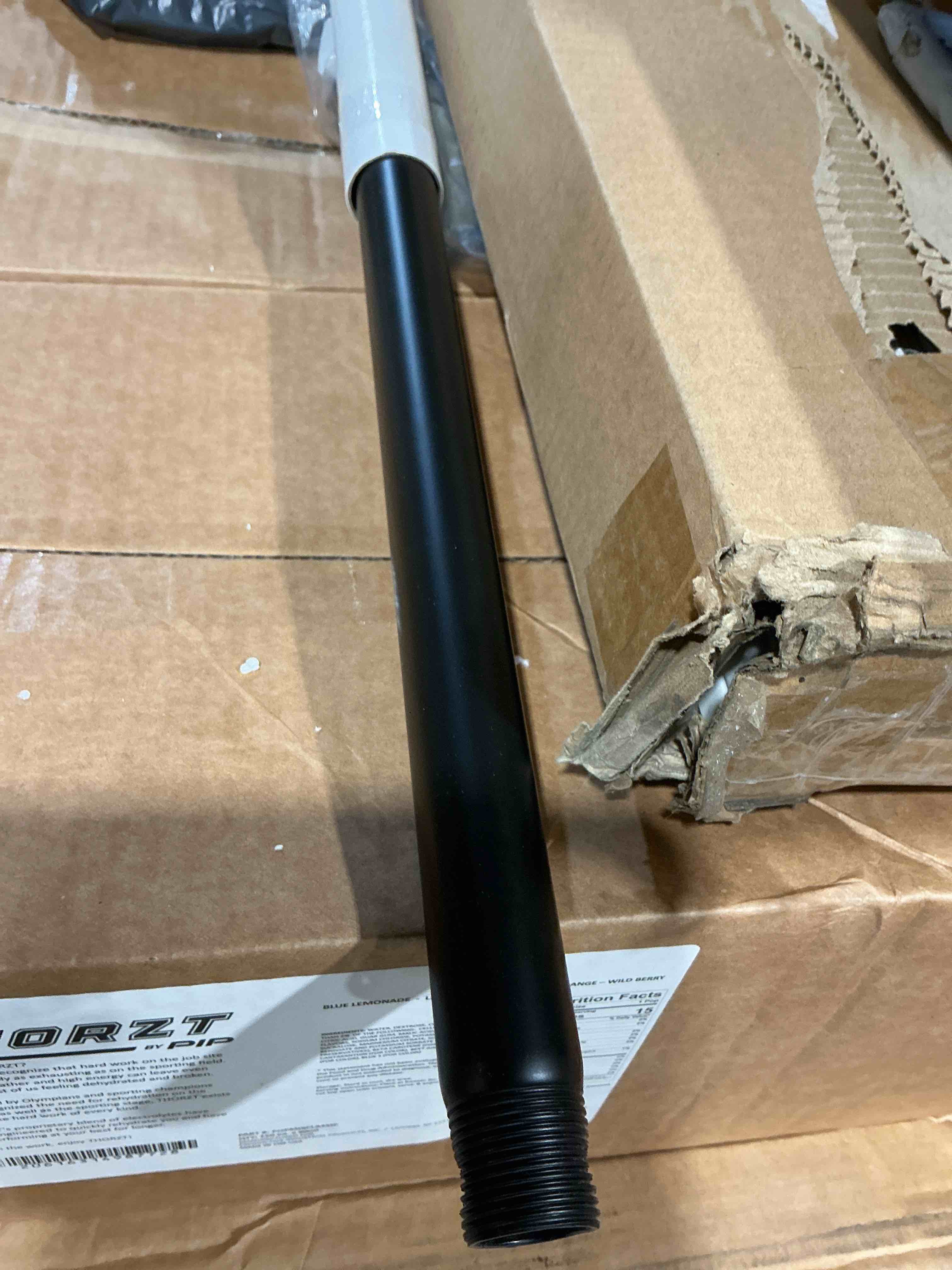 Condition photo showing Good Condition for fanimation studio collection drt1-18lbl 18-inch threaded steel downrod