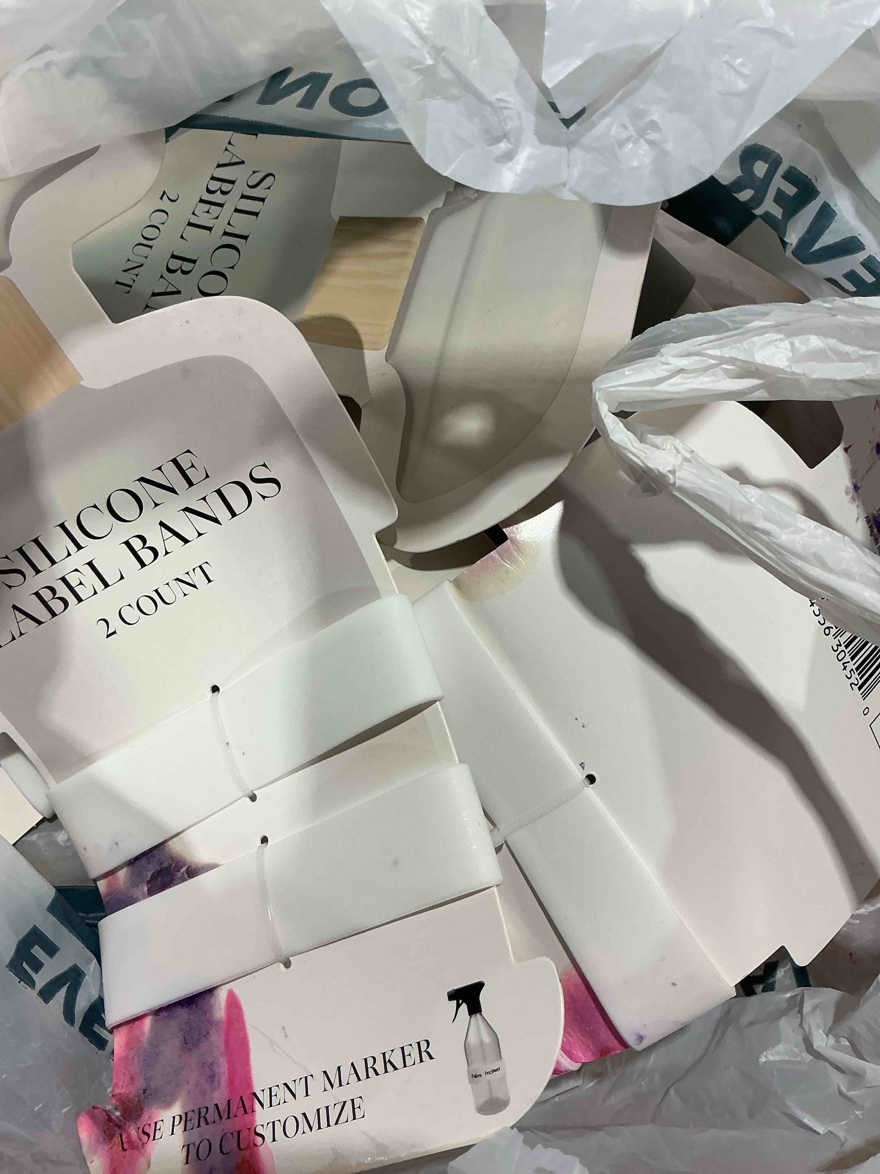 Condition photo showing Good Condition for silicone label bands - white pack 10