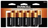 duracell coppertop alkaline d batteries  8 count, in office