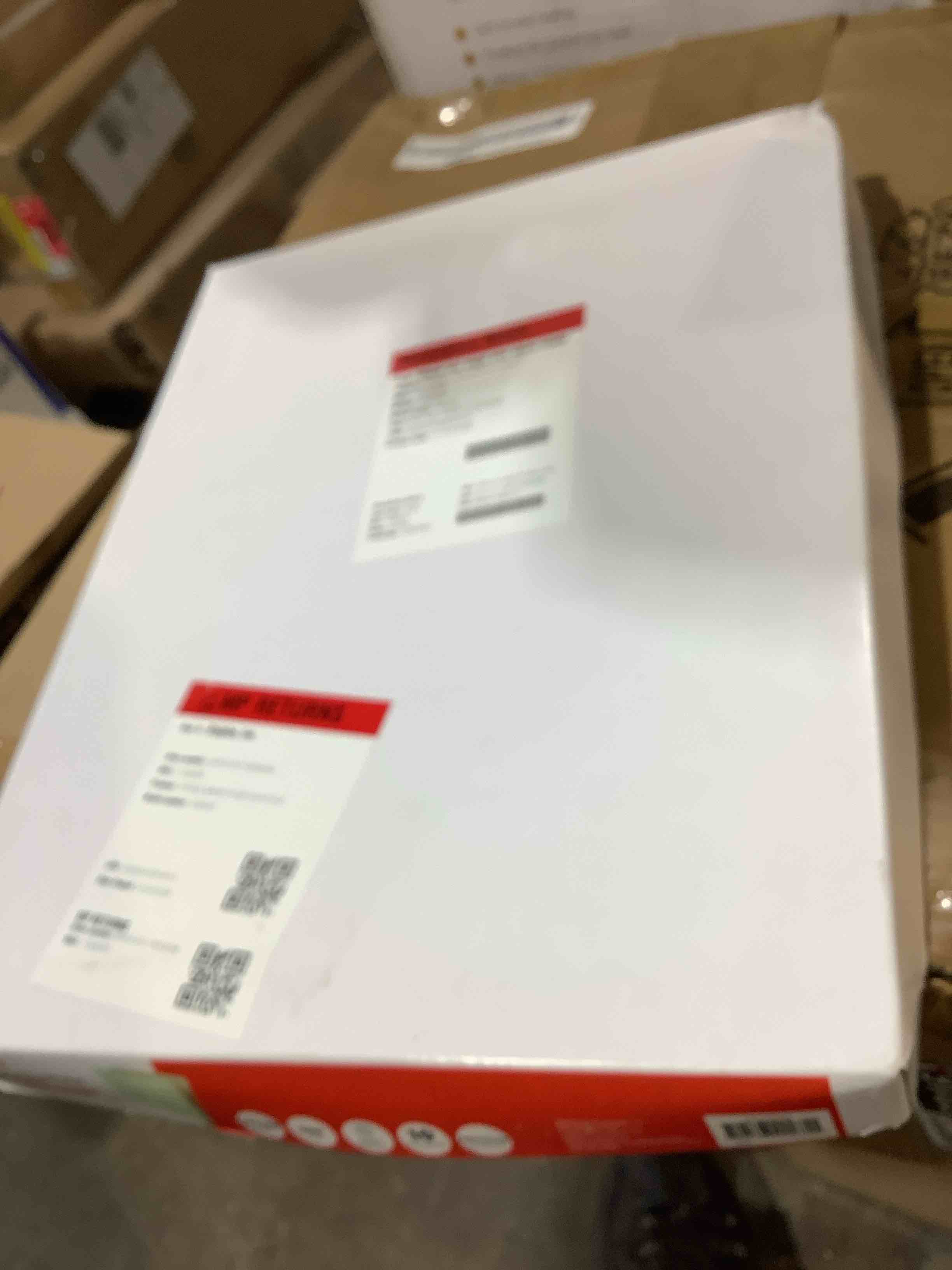 Condition photo showing New/Like New for staples 60% recycled heavy duty classification folder 1-dividers 2 expansion letter size gray/green