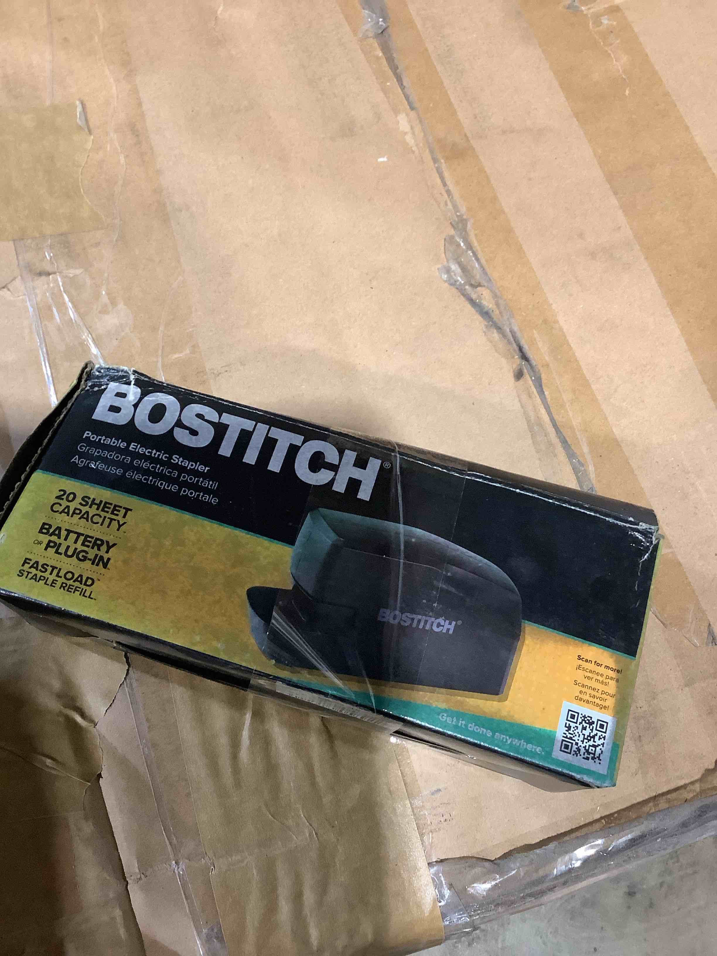 Condition photo showing Good Condition for bostitch portable battery or electric stapler 20-sheet capacity
