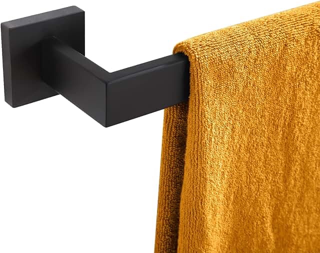 Kokosiri Black Towel Bar