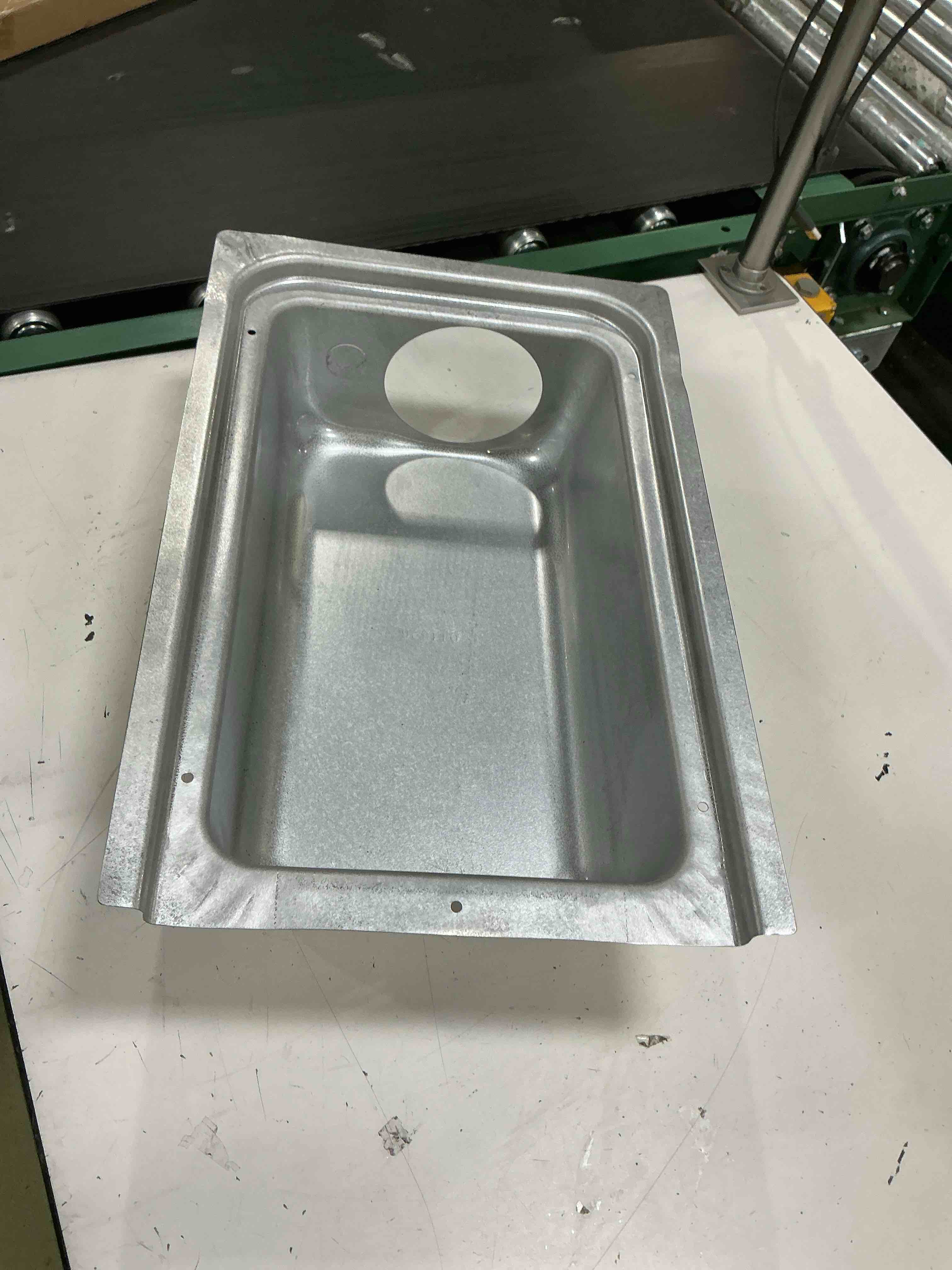 Condition photo showing As Is for imperial 4-in dryer box