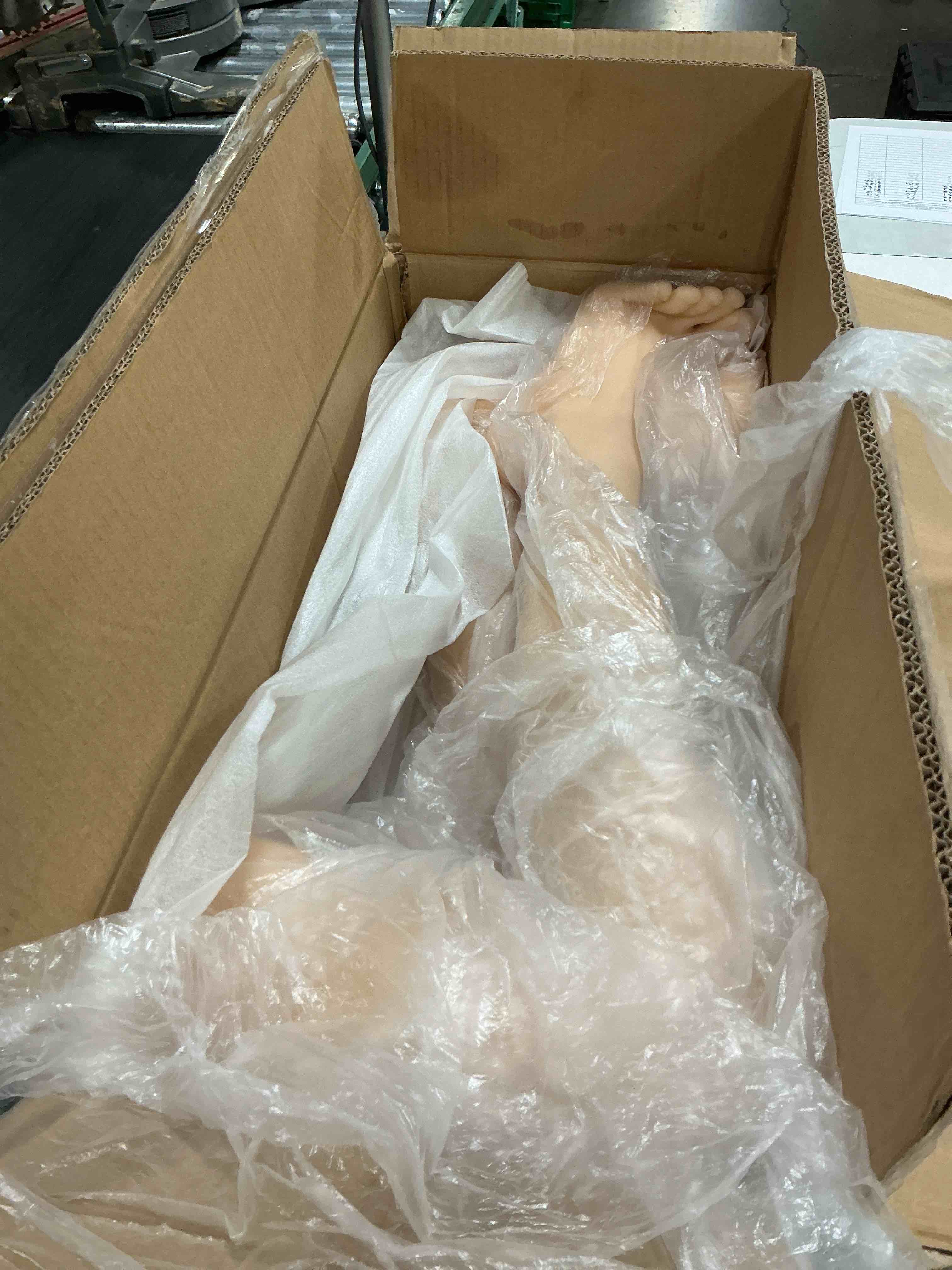 Condition photo showing Good Condition for 1 pair silicone foot model lifesize female mannequin leg feet model for shoe sock jewerly sandal display, collectibles and photography