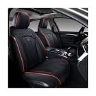 florich leather car seat covers, automotive seat cover 2 pack waterproof seat covers for cars driver