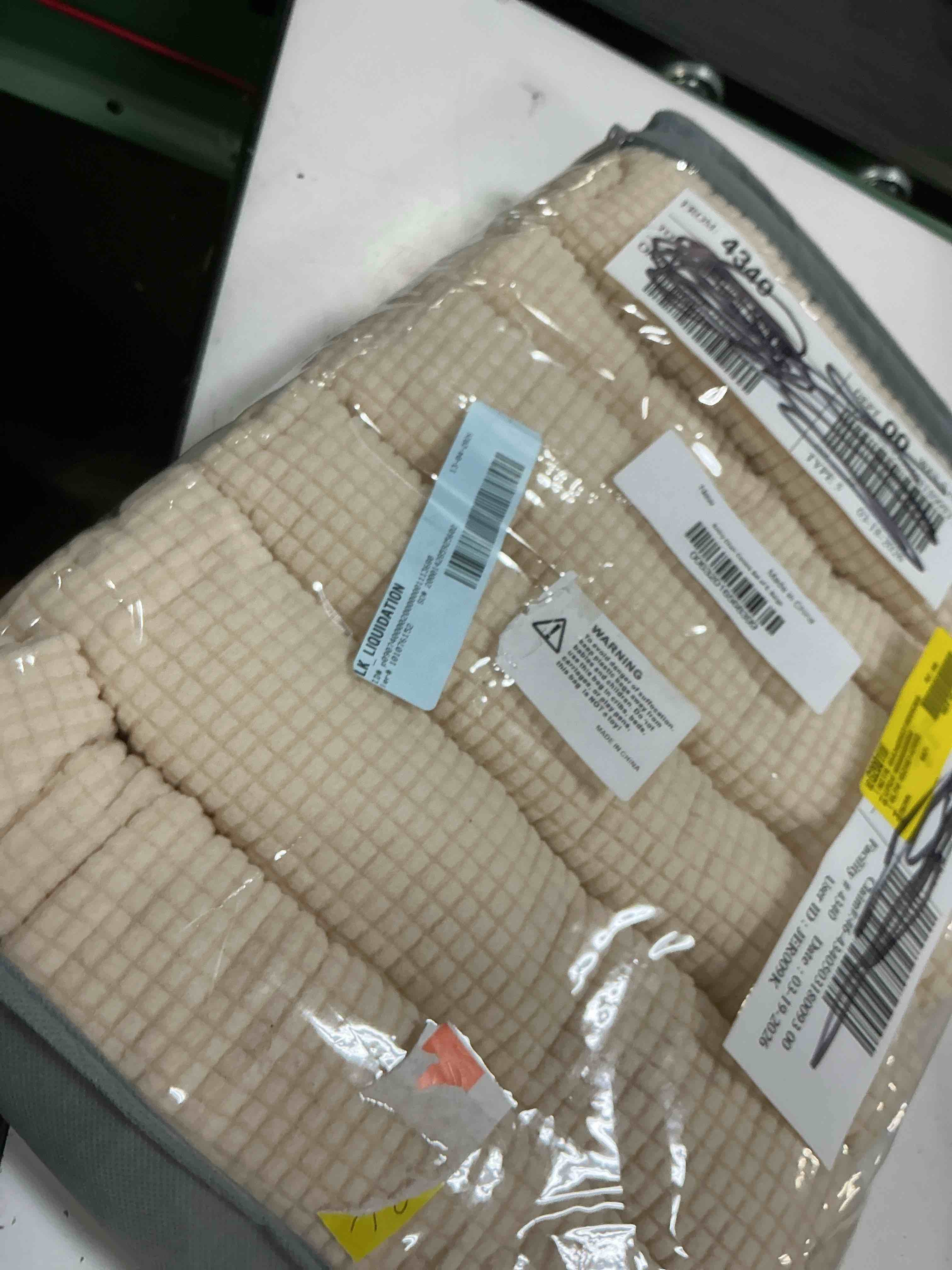 Condition photo showing Good Condition for smiry 6 pack chair covers for dining room  stretch chair protector slipcovers  beige