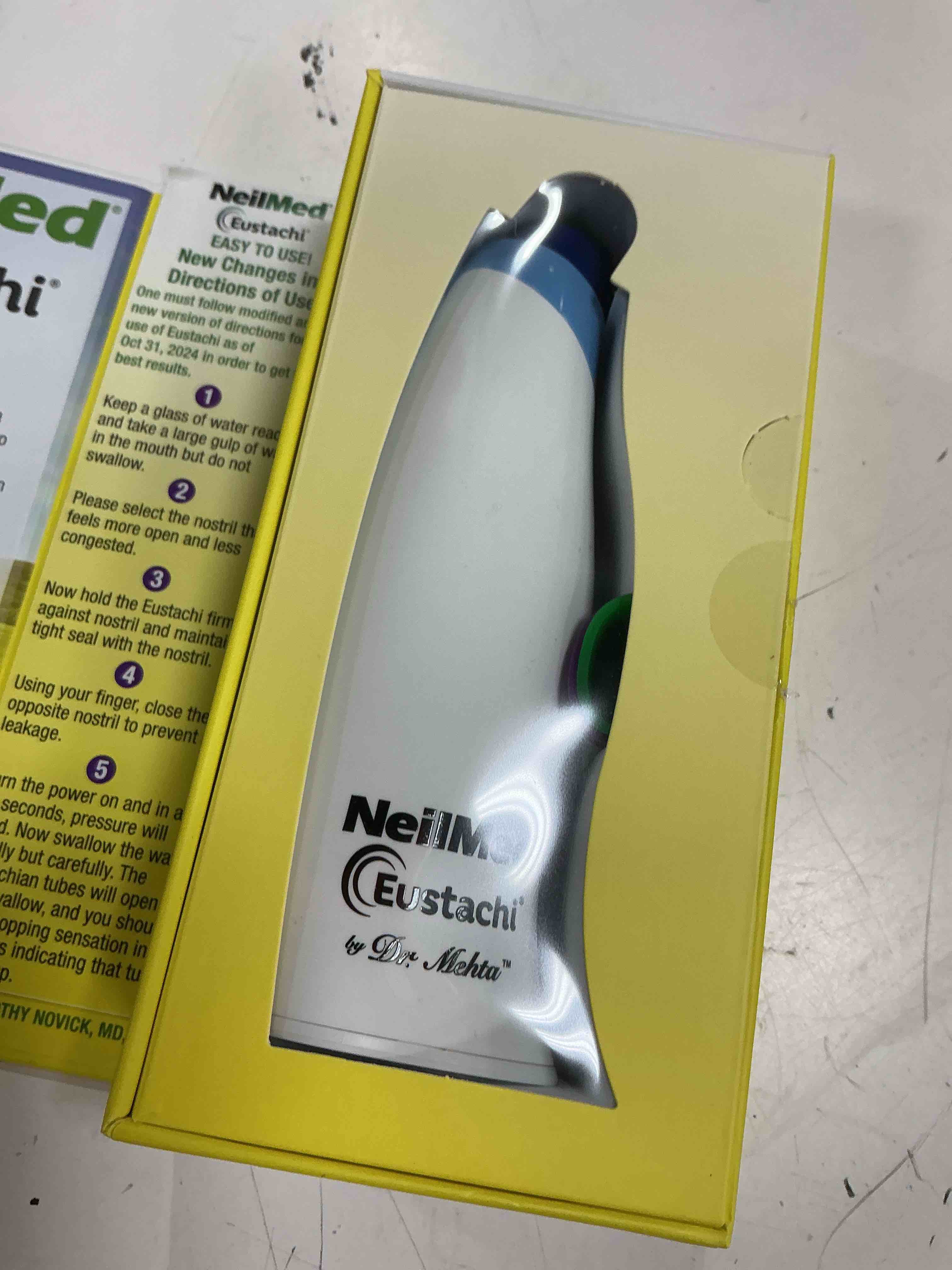 Condition photo showing Good Condition for neilmed eustachi-eustachian tube exercise-pop blocked ears safely. helps relieve ear pressure