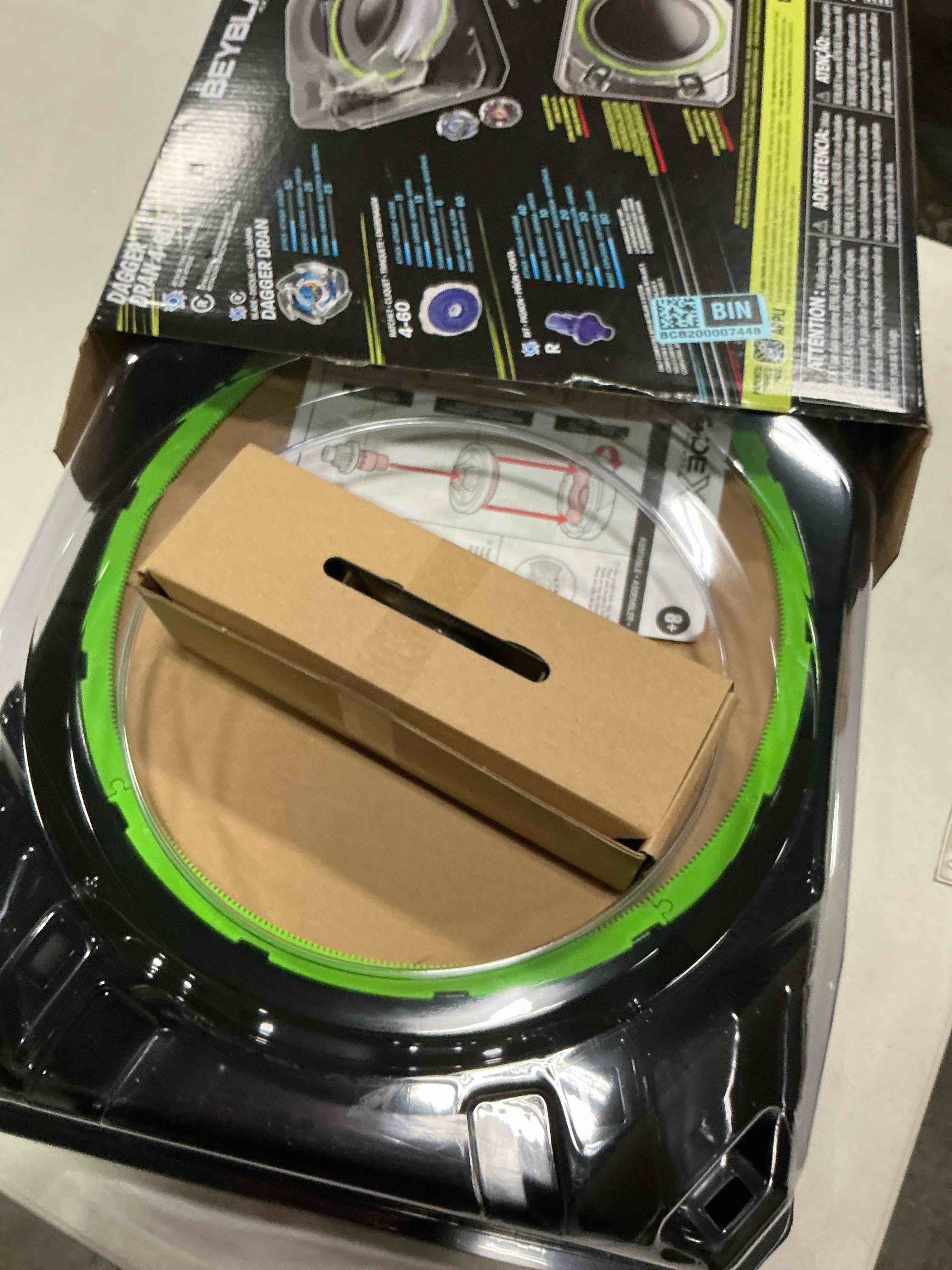 Condition photo showing New/Like New for beyblade x dagger and tusk xtreme battle set: ultimate beyblade toys for kids, high-performance battle tops, ages 8 and up