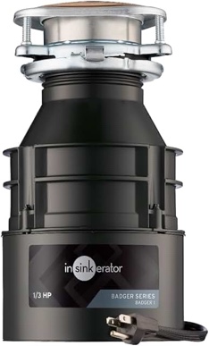 new insinkerator badger 1xl garbage disposal 1/3 h