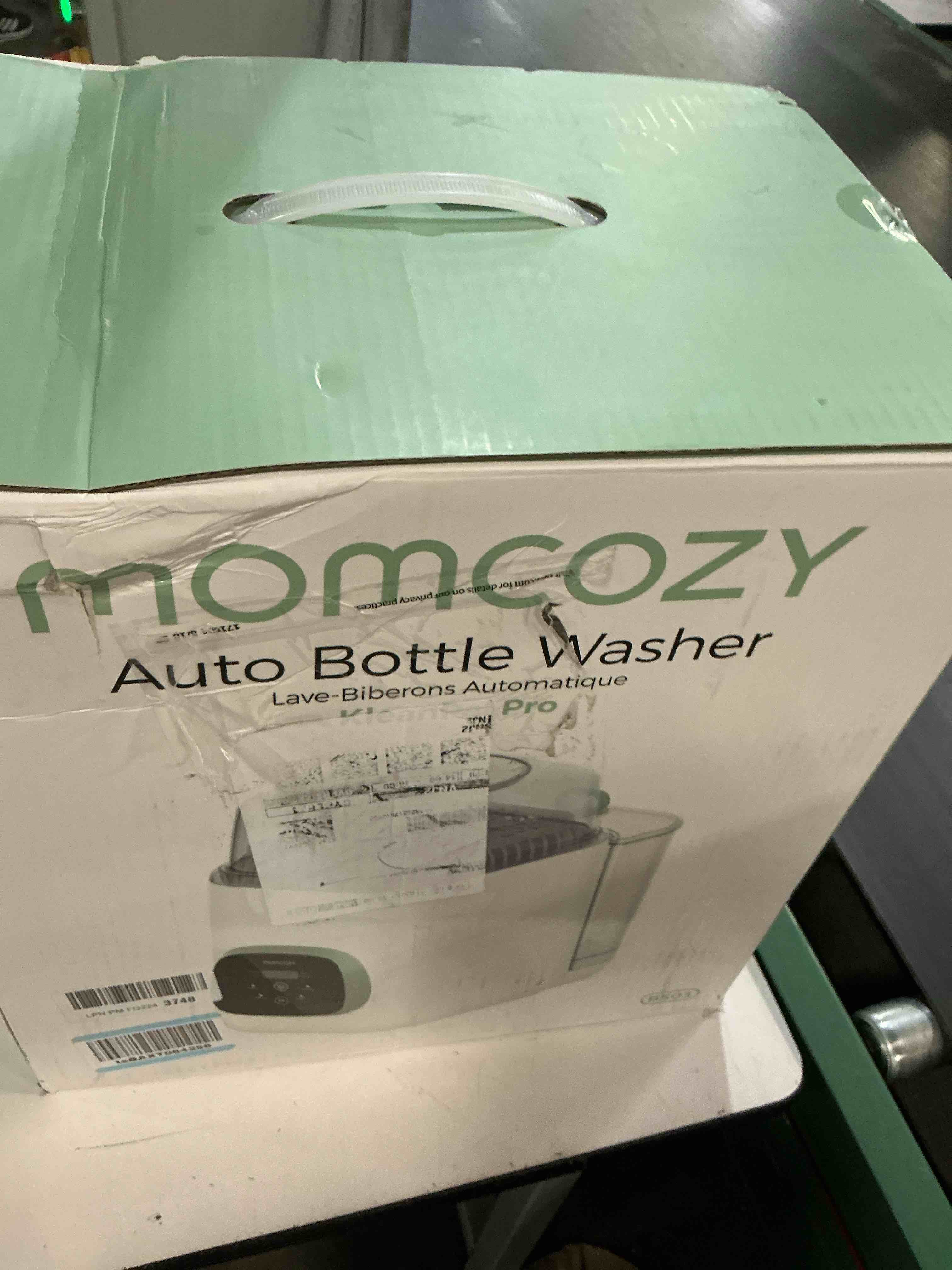 Condition photo showing New/Like New for momcozy kleanpal pro baby bottle washer, sterilizer & dryer - all-in-one cleaning machine for bottles, pump parts & baby essentials - time-saving & effortless care