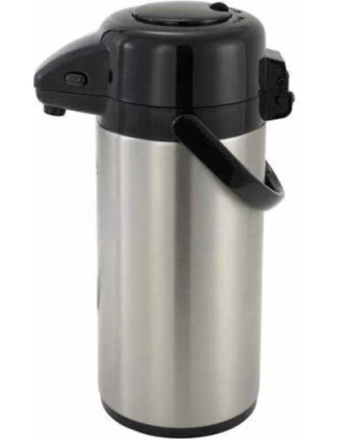 APSP-925 Stainless Steel Lined Airpot, Push Button - 2.5 Liter