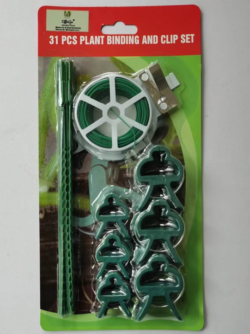 Effiegu Garden Shop " Brand Multiple  31 PCS Garden Plant Binding and Clip Sets