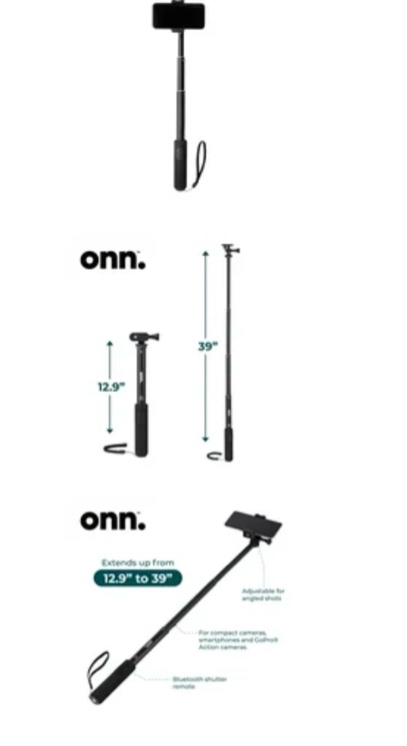 onn selfie stick