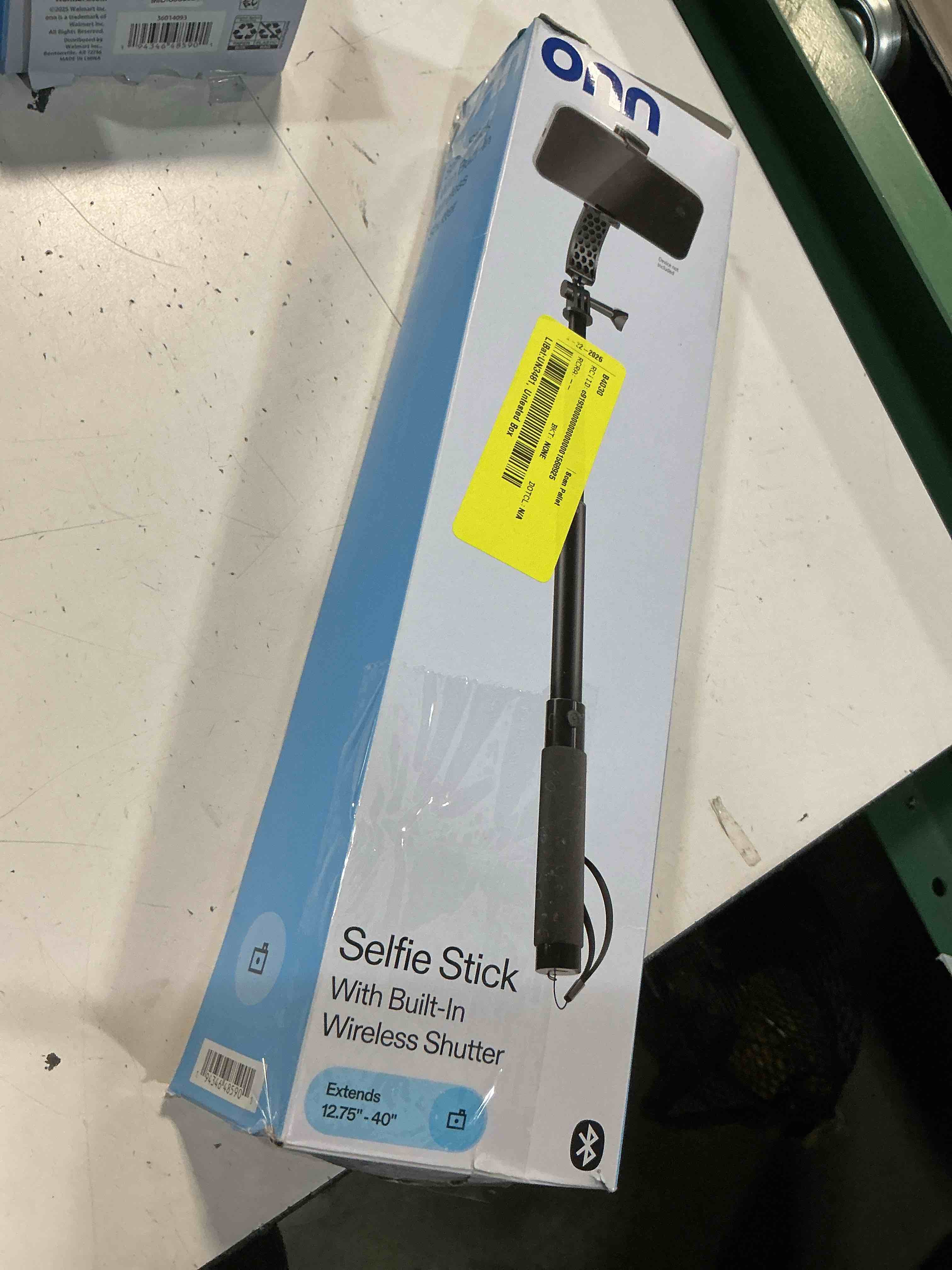 Condition photo showing As Is for onn selfie stick
