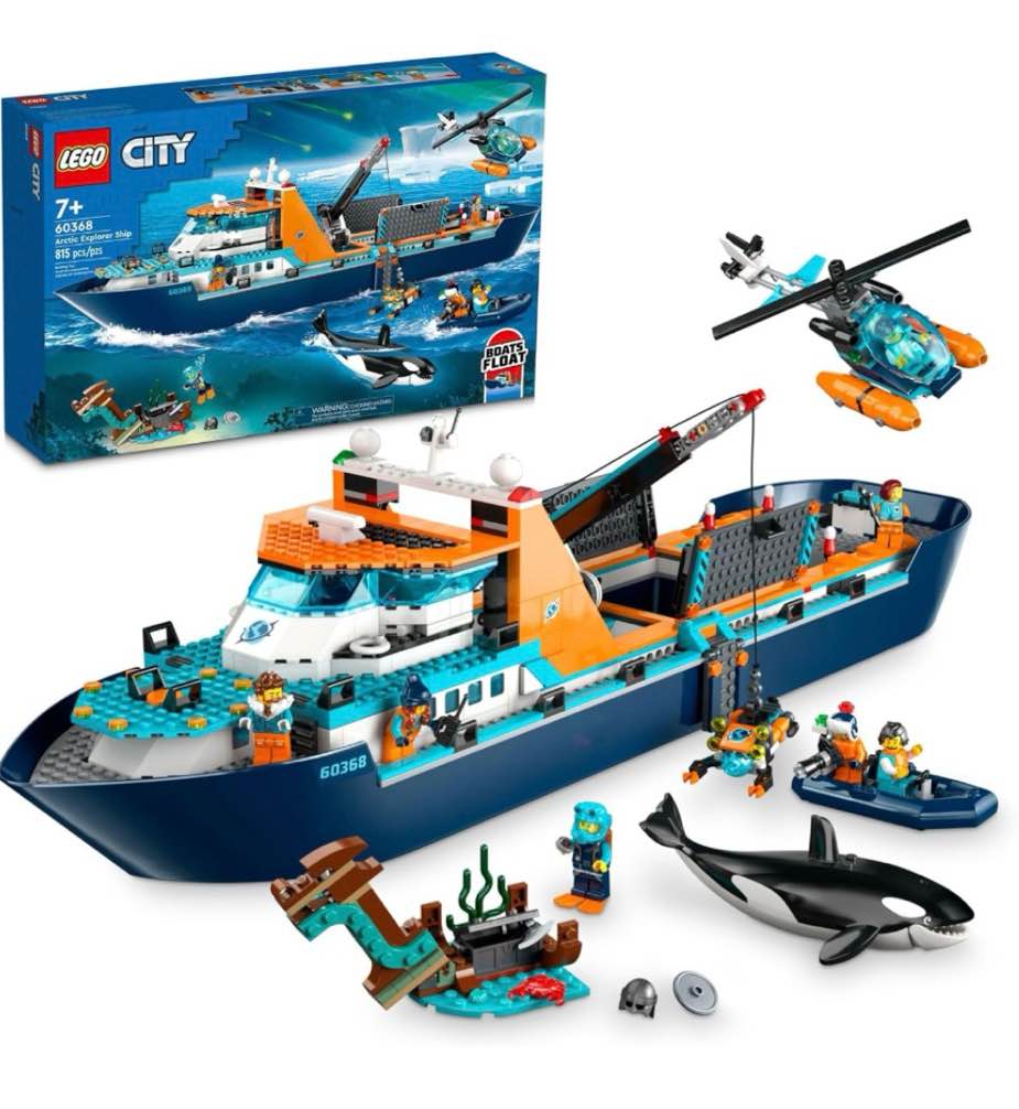 lego - city arctic explorer ship 60368