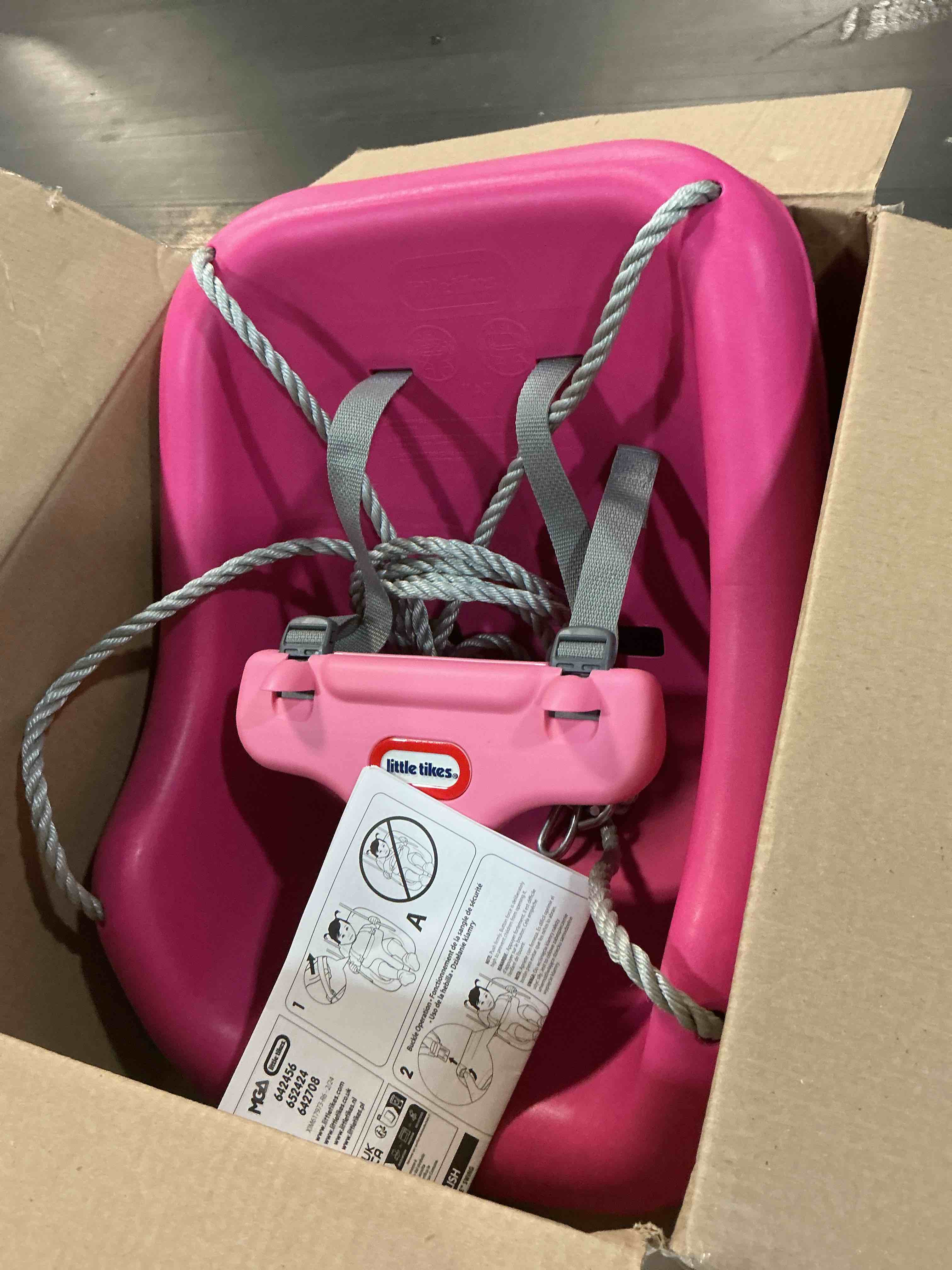 Condition photo showing Good Condition for 2-in-1 snug 'n secure™ swing - pink
