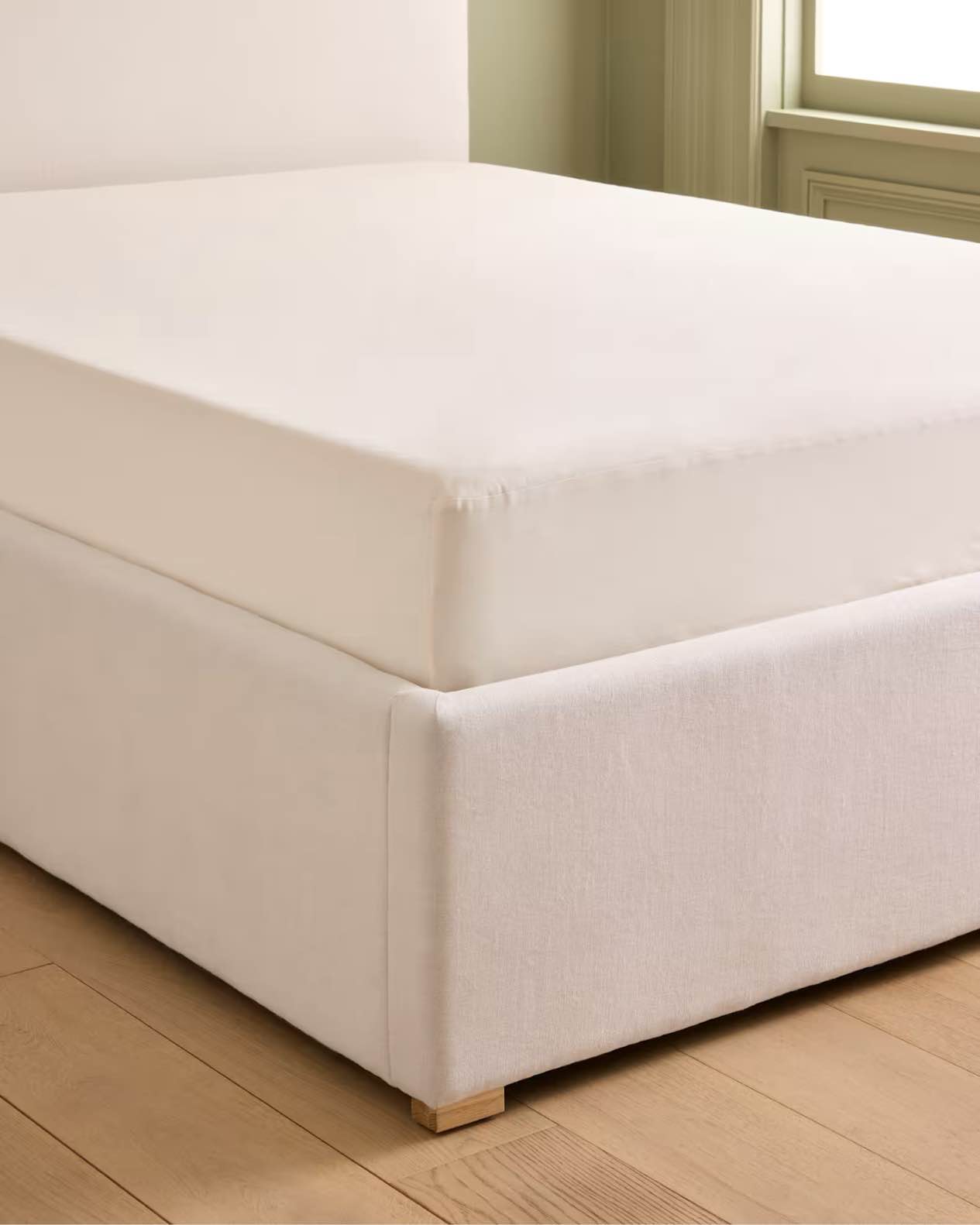 Organic Waterproof Mattress Protector natural Cal King