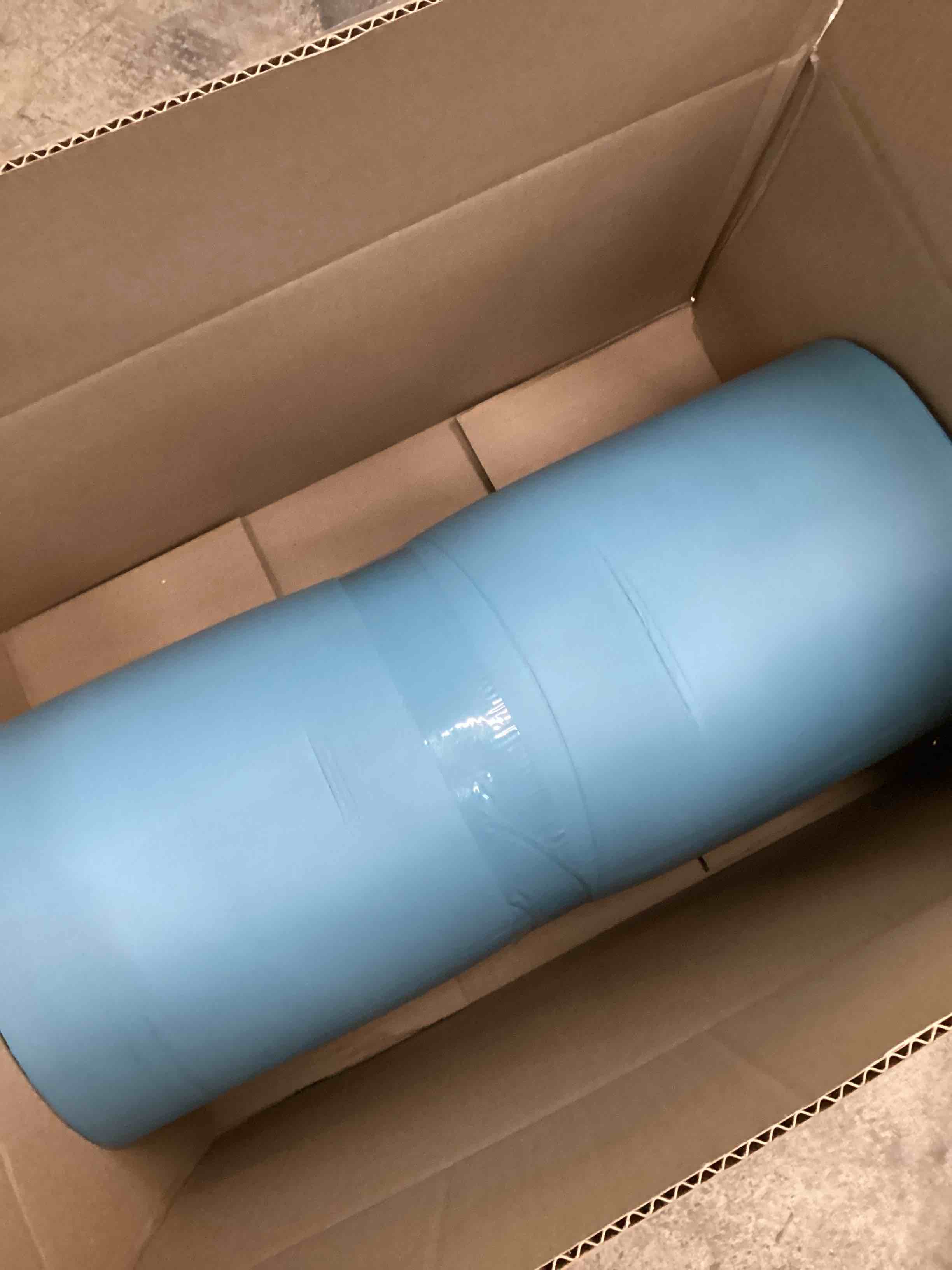 Condition photo showing Good Condition for Retrospec Solana Yoga Mat 1" Thick w/Nylon Strap for Men & Women - Non Slip Exercise Mat for Home Yoga, Pilates, Stretching, Floor & Fitness Workouts Blue Mist 1 inch