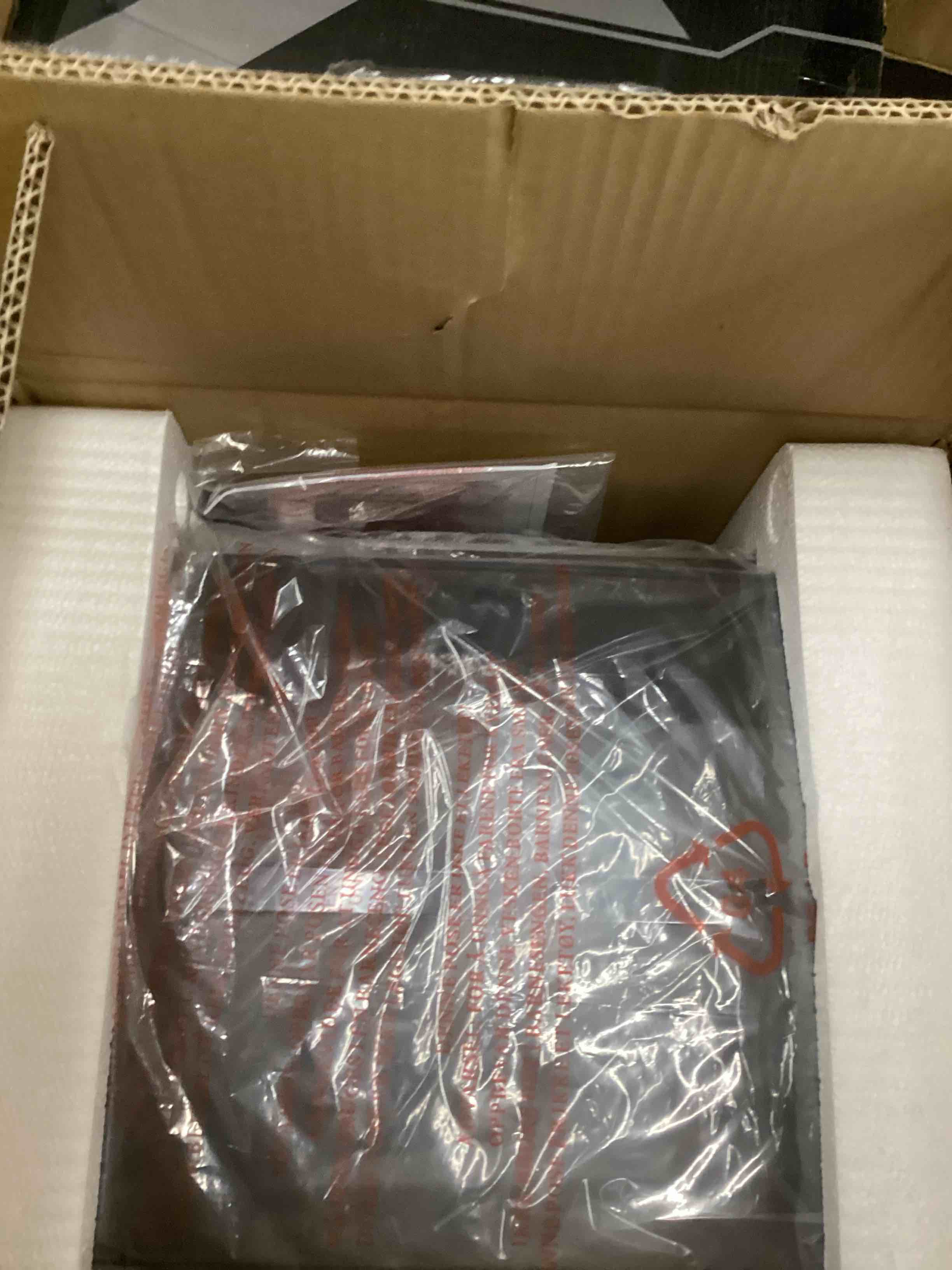 Condition photo showing New/Like New for 9 in 1 Record Player with External Speakers,3 Speed Bluetooth Turntable Vinyl Player with CD/Cassette Play,AM/FM Radio, USB SD/MMC Play, Aux-in/RCA Line Out Black-T408