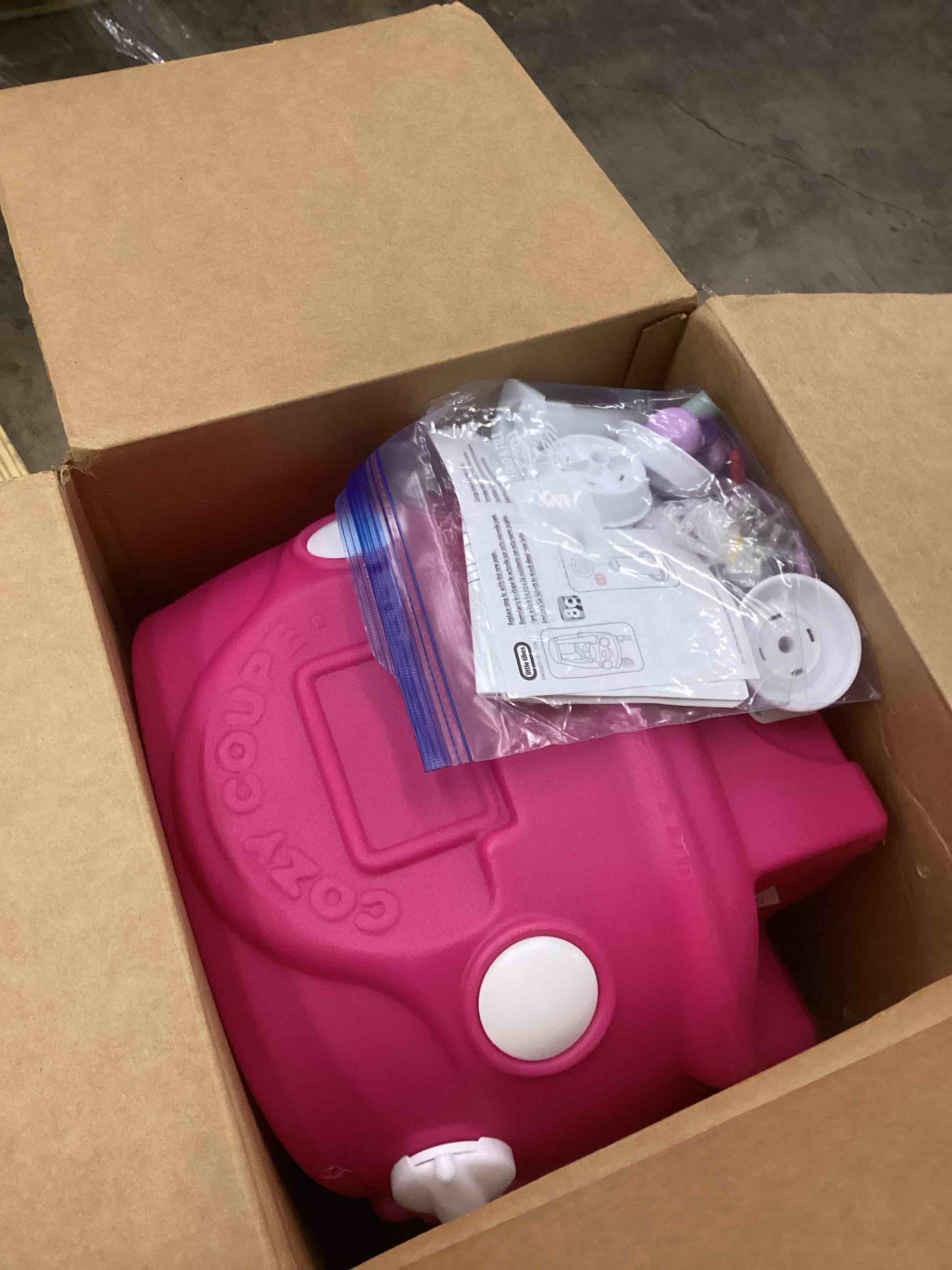 Condition photo showing Good Condition for Little Tikes Princess Cozy Coupe Ride-On Toy - Toddler Car Push and Buggy Includes Working Doors, Steering Wheel, Horn, Gas Cap, Ignition Switch - For Boys and Girls Active Play , Magenta