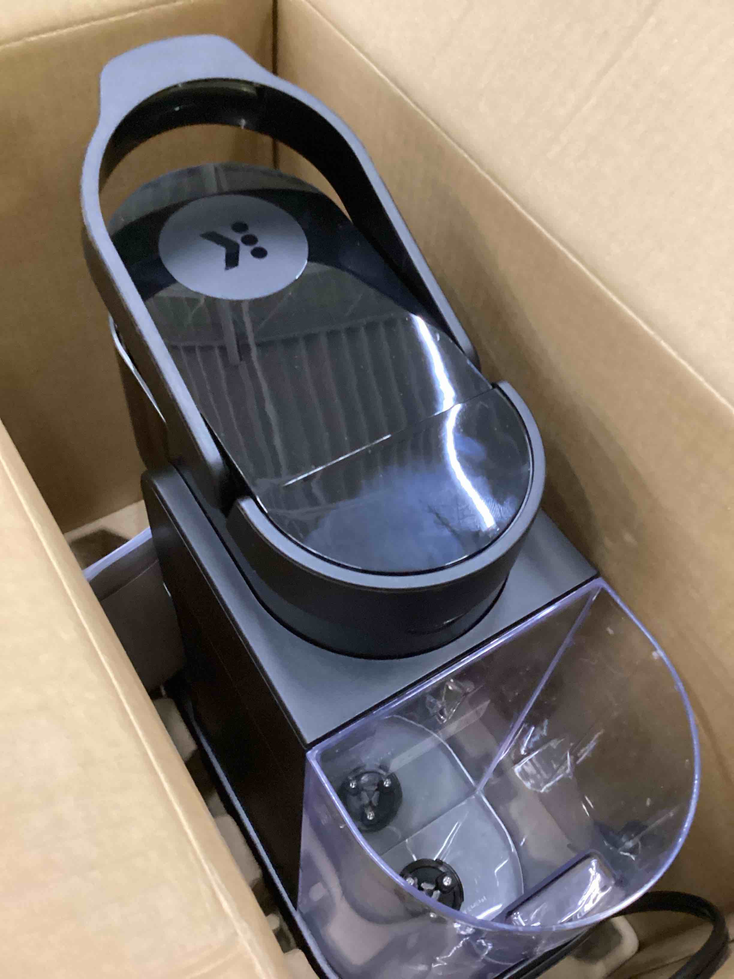 Condition photo showing As Is for Keurig K-Express Single Serve K-Cup Pod Coffee Maker, 3 Brew Sizes, Strong Button Feature, 42oz Removable Reservoir, Black