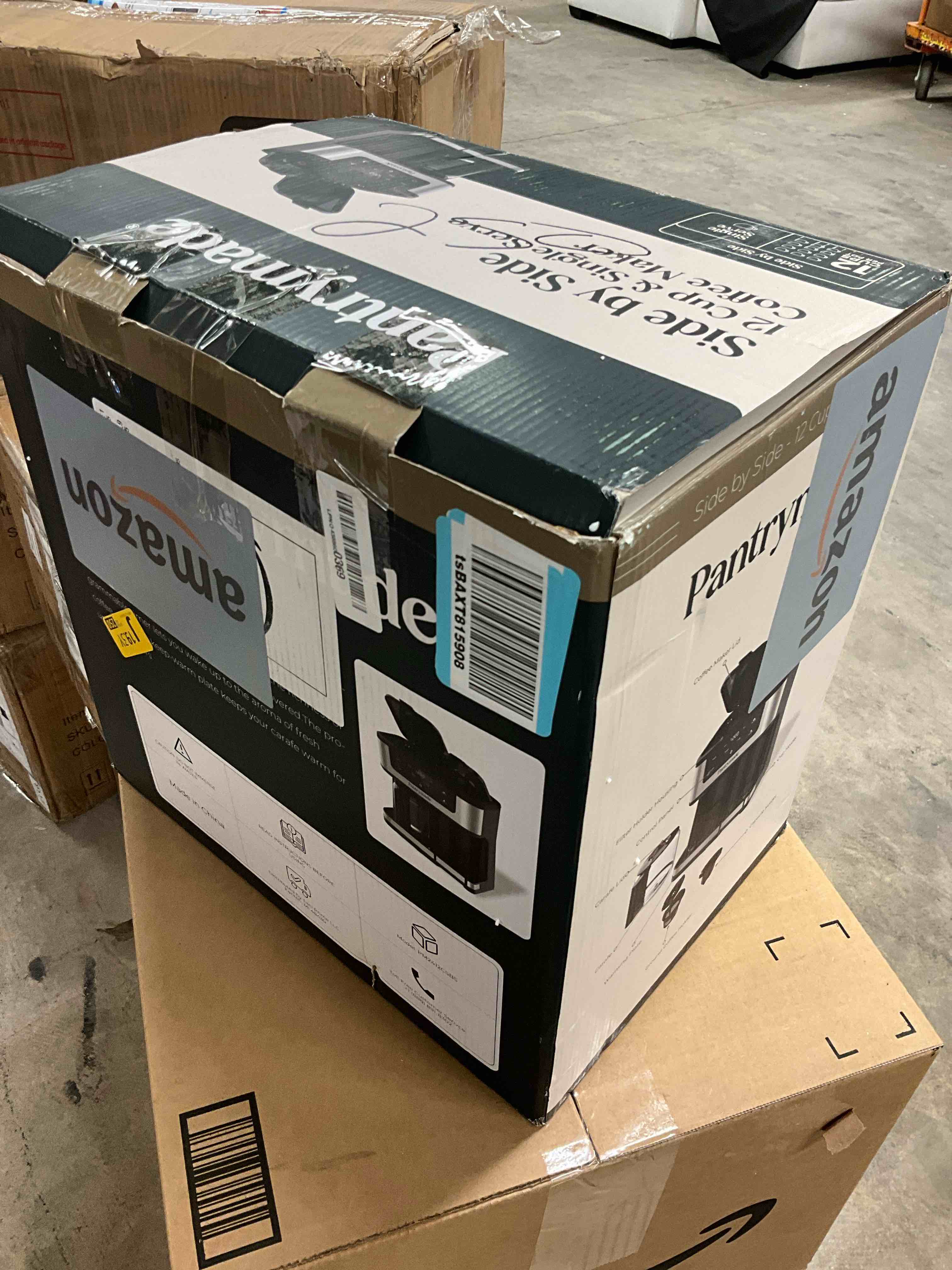 Condition photo showing Good Condition for Dual Brew Coffee Maker | 12-Cup & Single Serve Drip Machine | Touchscreen Programmable | K-Cup & Ground Coffee Compatible | Glass Carafe | Auto Shut-Off