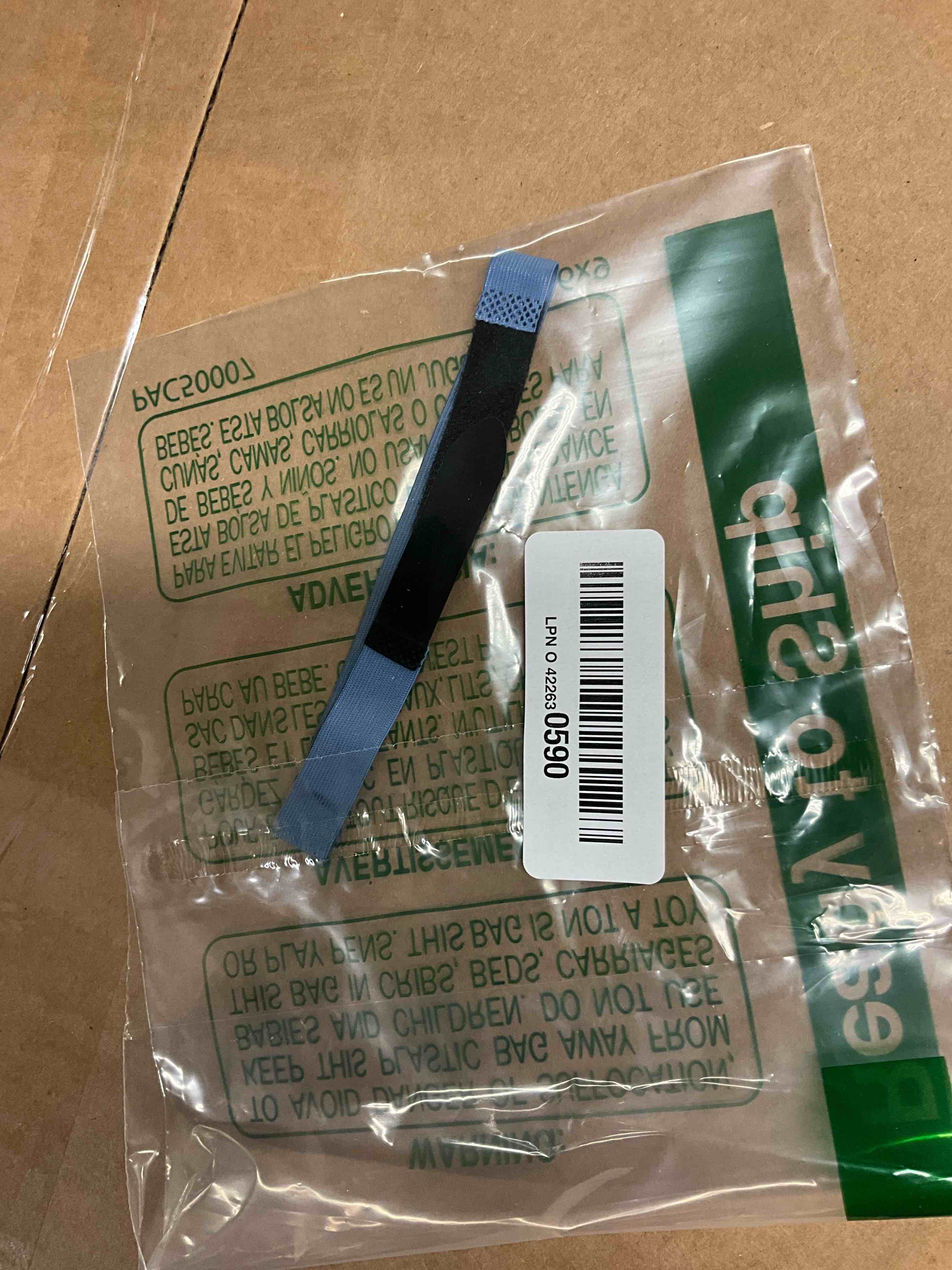 Condition photo showing New/Like New for TFY Elastic Phone Strap, Universal Slim Hand Finger Grip, Non-slip Cell Phone Holder, fit Most Smartphones Case - 2 Pieces Blue