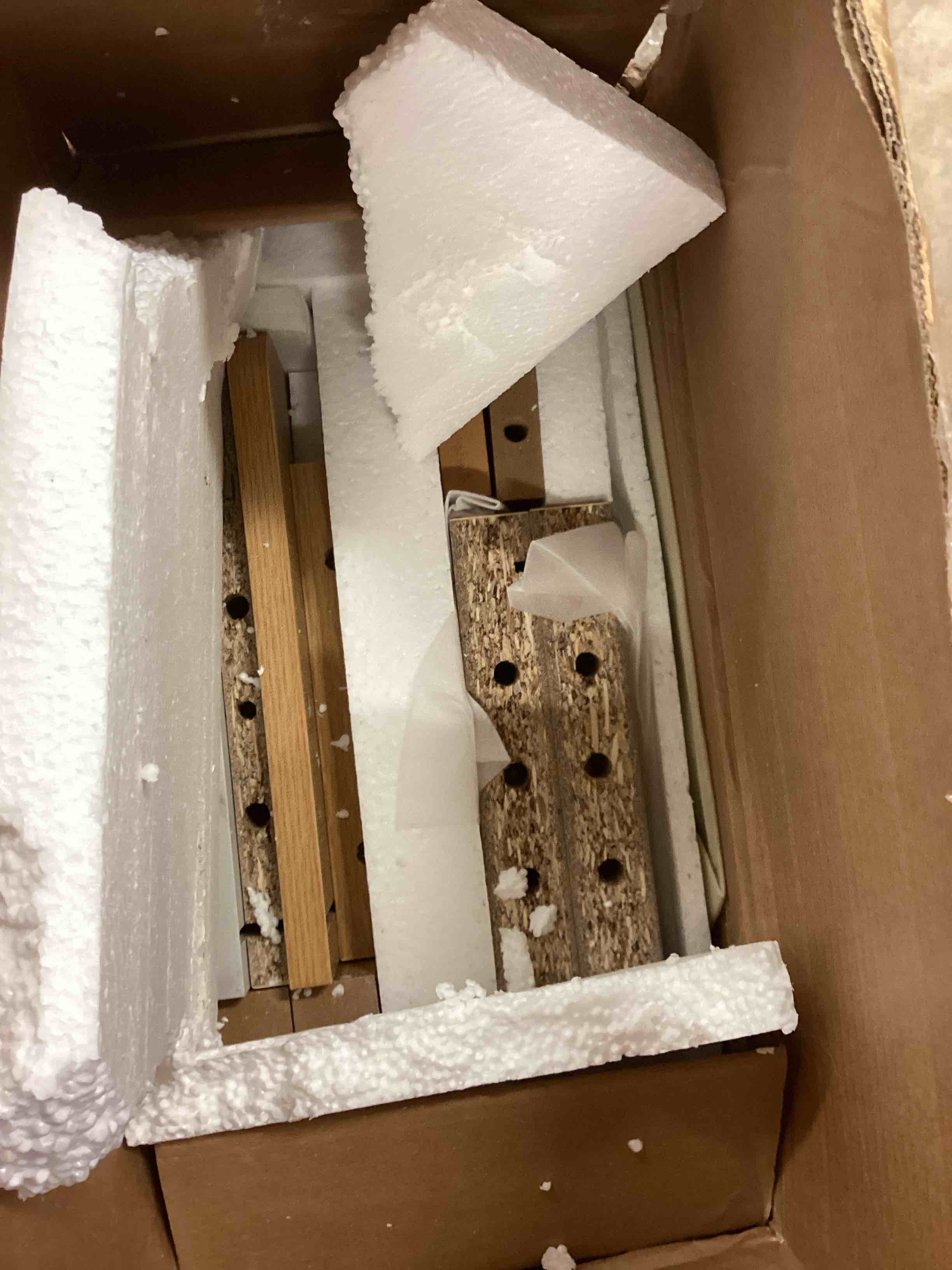 Condition photo showing Good Condition for Bathroom Cabinet Wall Mount with Adjustable Shelf, Modern Medicine Cabinet with 2 Doors, Small Wall Mounted Storage Organizer, Over Toilet Storage for Bathroom (Natural Oak, 23 ")