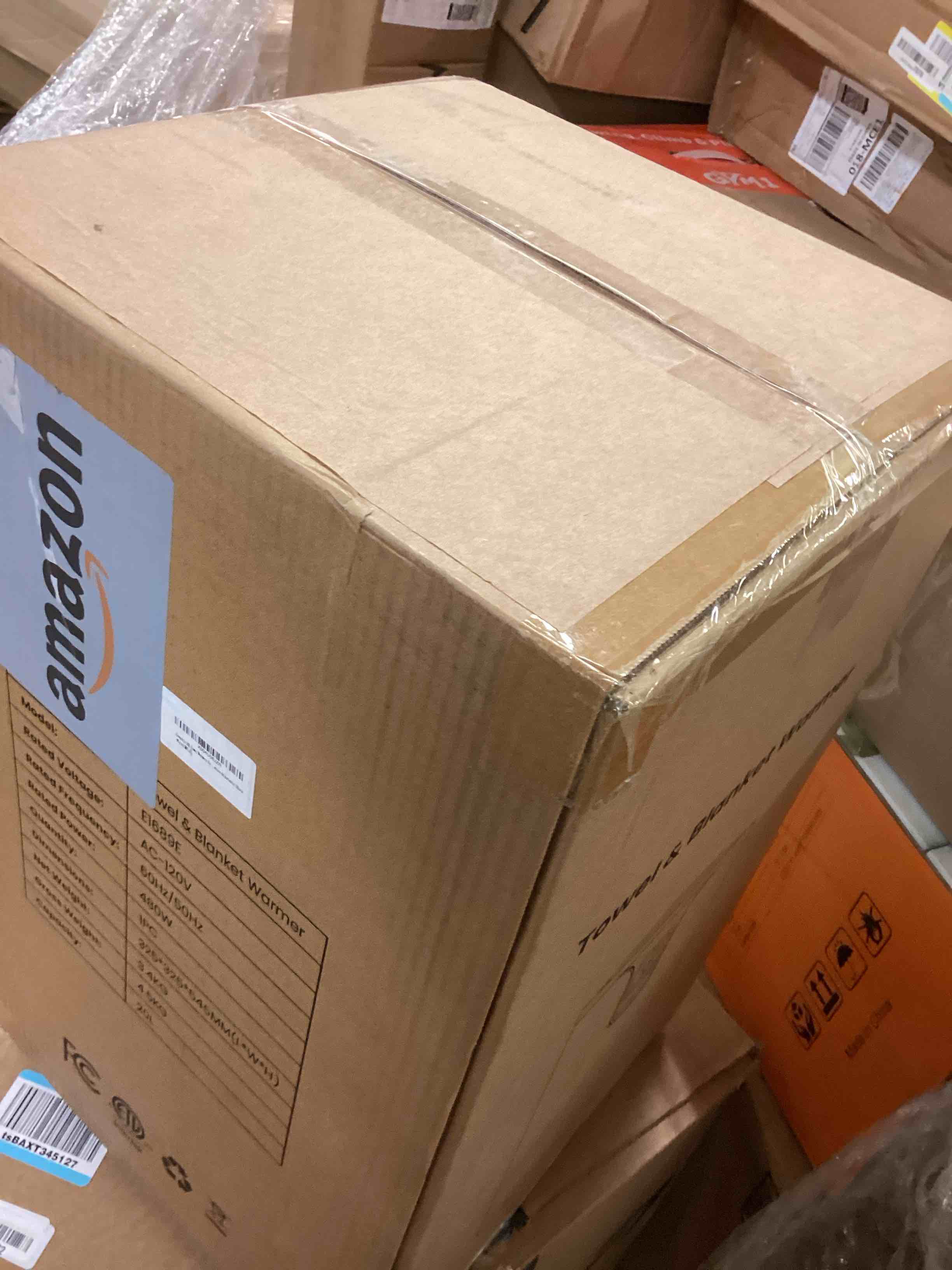 Condition photo showing New/Like New for Towel Warmer, 20L Hot Towel Warmers for Bathroom with 24H Timer, Temperature Adjustable, LED Display, Auto Shut Off, Even Heated for Oversized Towels, Bathrobes, Blankets