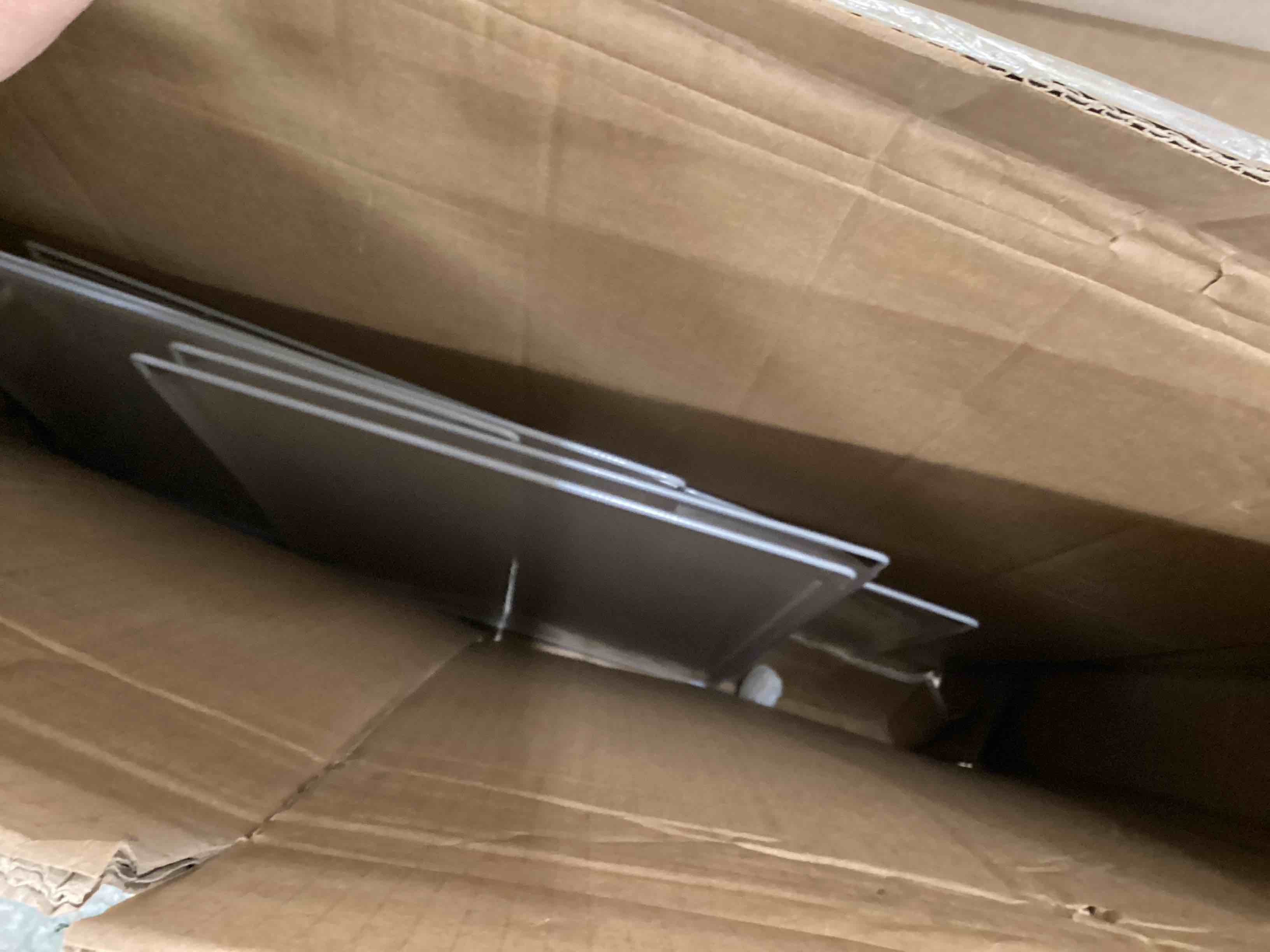 Condition photo showing As Is for 12 Panels Transparent Small Animals Playpen,48" x 24" x 16" Portable Pet Playpen,Plastic Enclosure,Puppy Play Pen for Indoors Outdoor Pet Fence for Guinea Pigs,Bunny,Ferrets,Hamsters,Hedgehogs 12 Panels - 48"L x 24"W x 16"H Transparent (incomplete) 