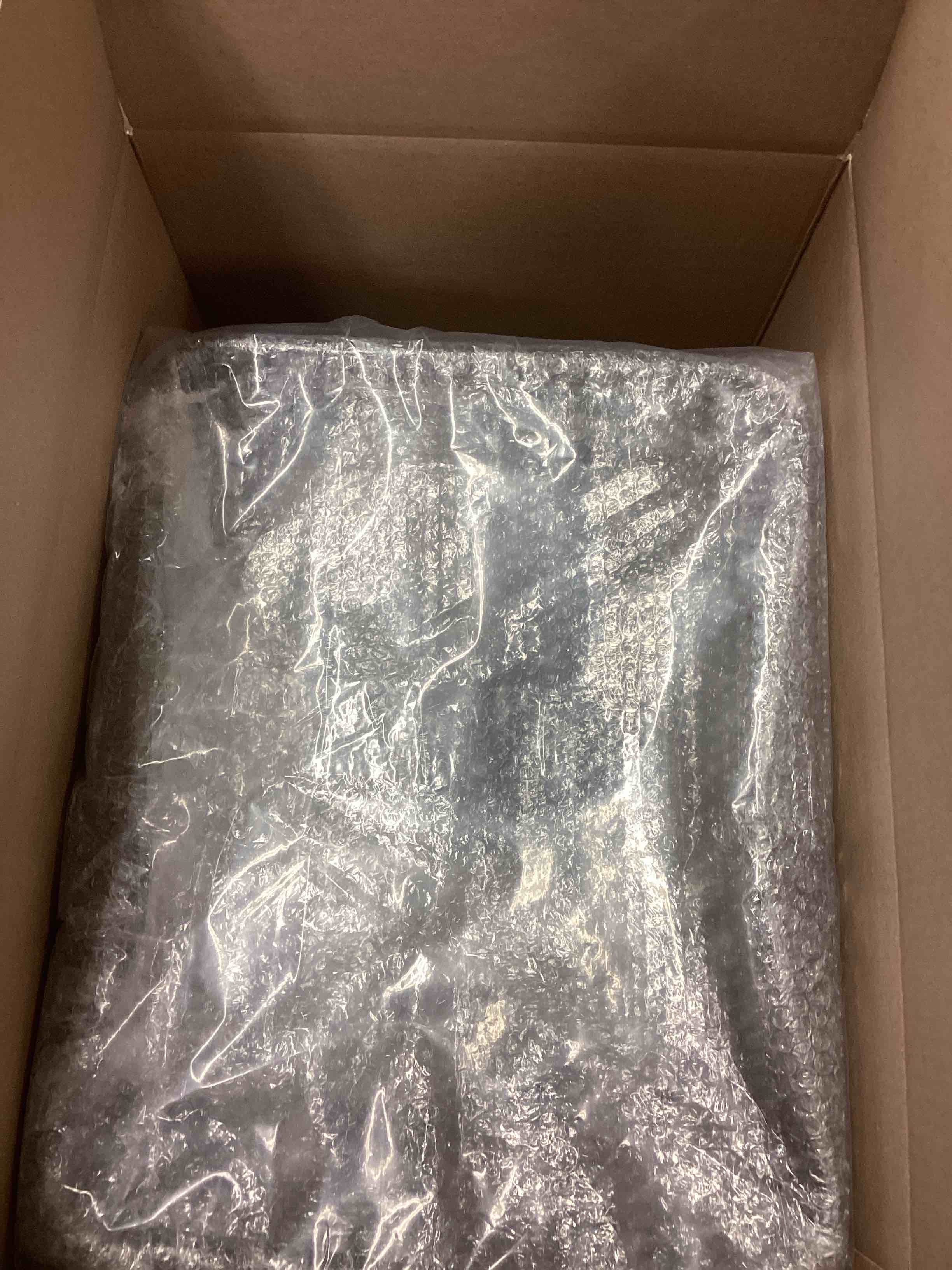 Condition photo showing New/Like New for Zubebe 50 Pack Disposable Cat Litter Box for Cats, Large Disposable Kitty Litter Tray Boxes 19.69 x 15.75 x 3.94 Inches Plastic Pets Pan Standard for Indoor Home Travel Portable(Black)