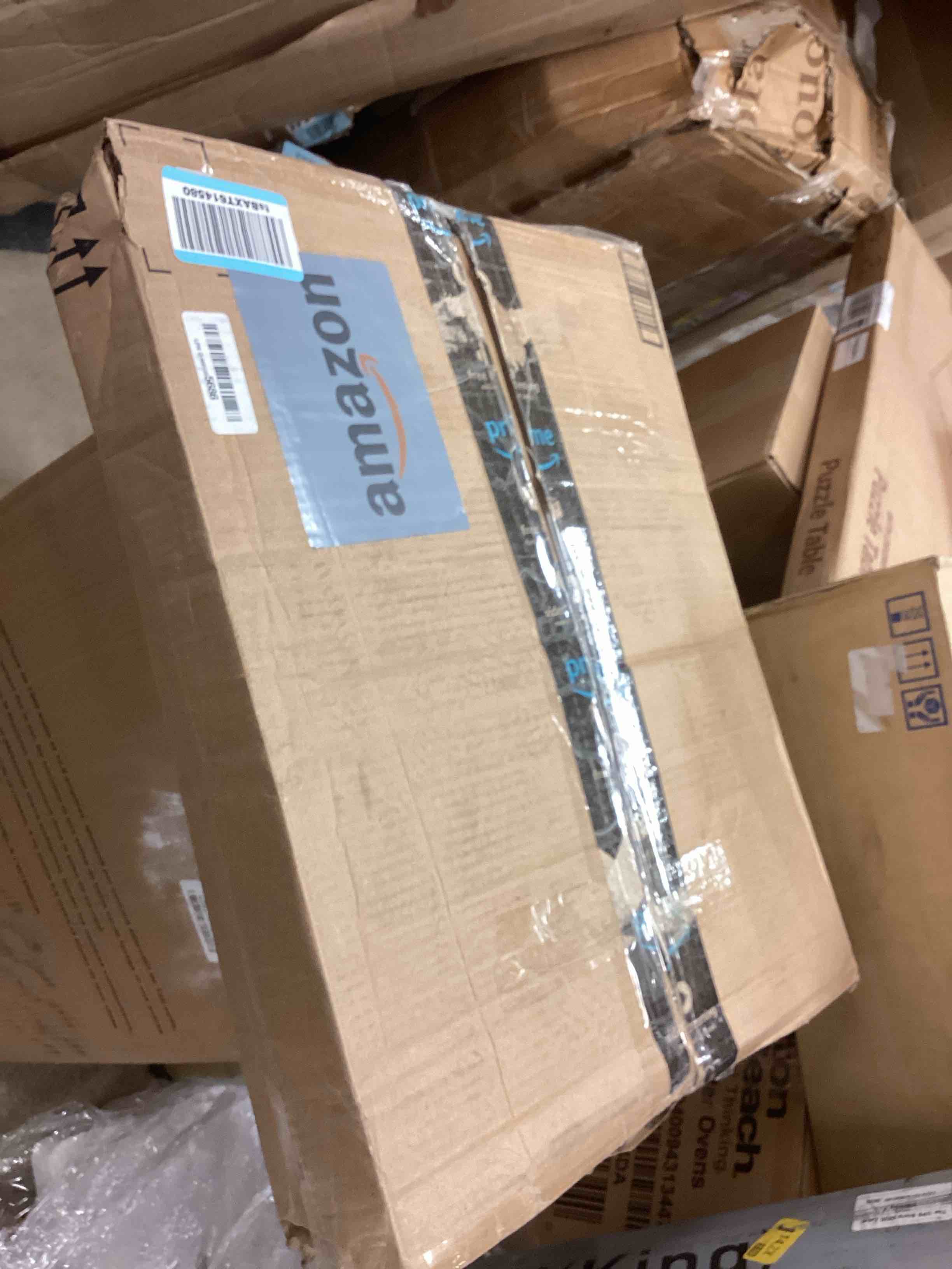 Condition photo showing New/Like New for YOUFI Extra Thick Large Seat Cushion -19 X 17.5 X 4 Inch Gel Memory Foam Cushion with Carry Handle Non Slip Bottom - Pain Relief Coccyx Cushion for Wheelchair Office Chair (Blue (1PACK)) Large(19''x17.5''x4'') Blue