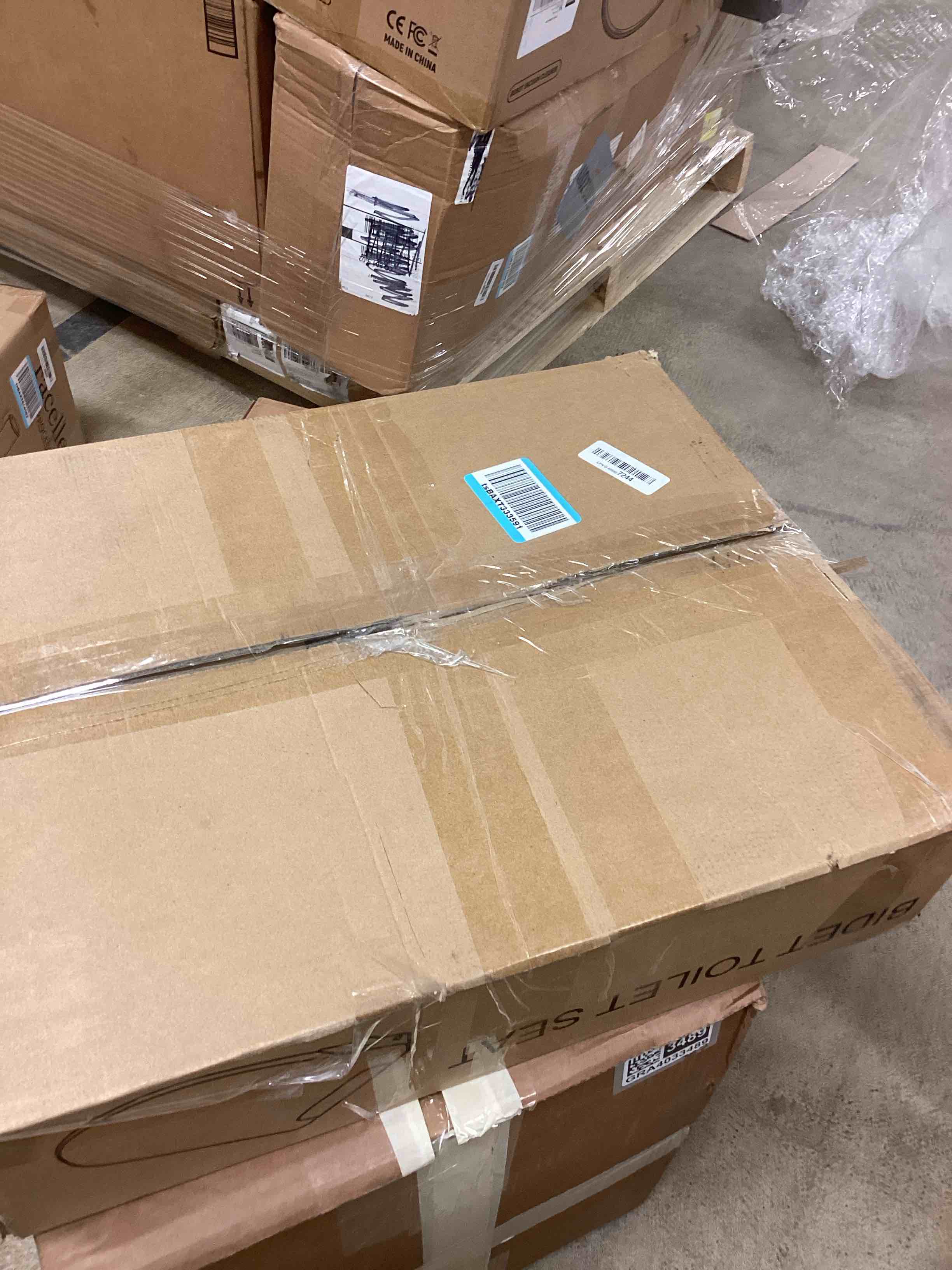 Condition photo showing New/Like New for Electric Bidet Toilet Seat, Elongated, Warm Water with Air Dryer, Heated Seat and Slow Close Lid, Front and Rear Wash, LED Nightlight, Wireless Remote, White, 101 Elongated+Electric