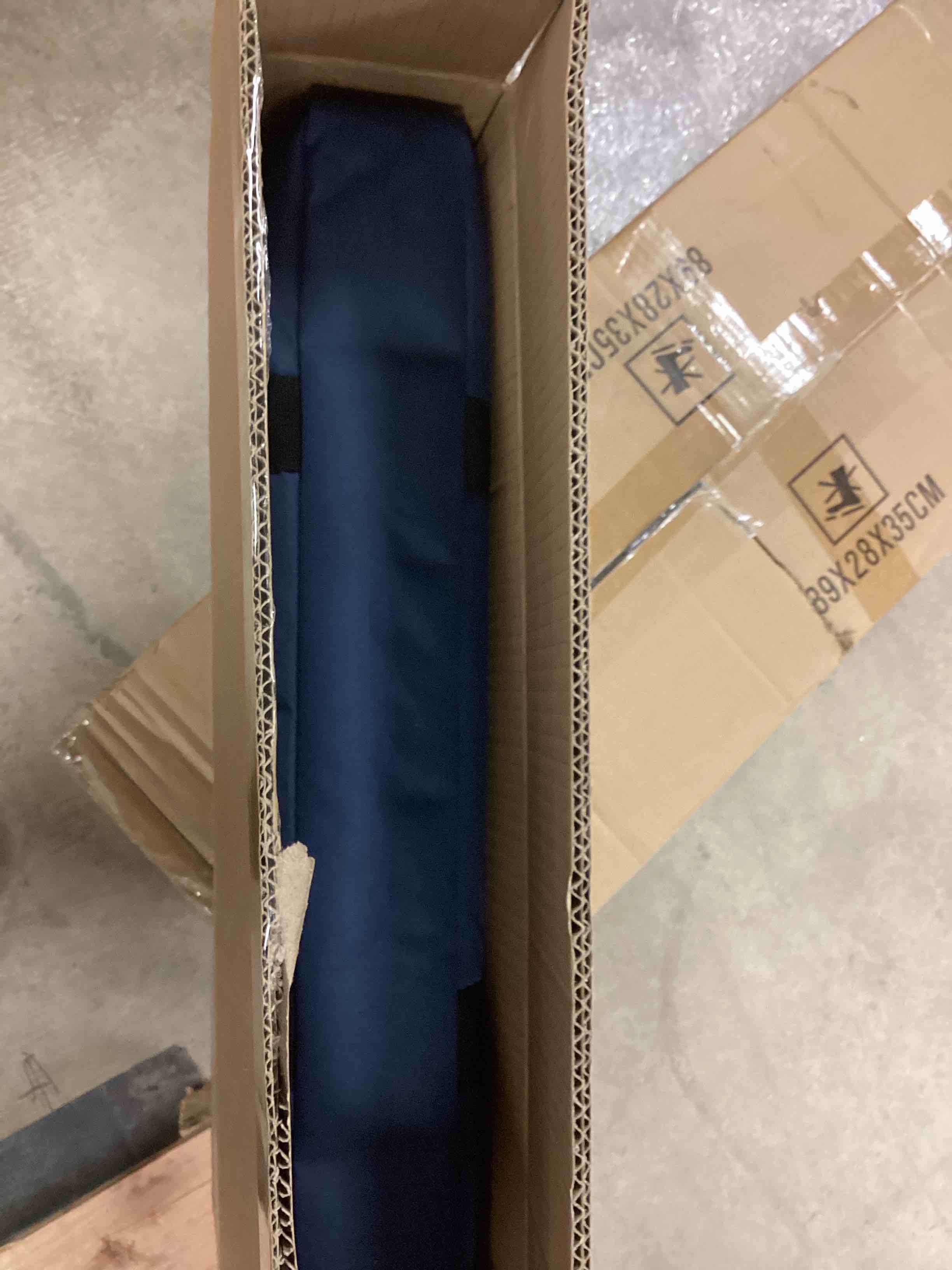 Condition photo showing New/Like New for American Mahjong Tile Set, American Mahjong Set Complete with Bag, 166 White Tiles with Bag and Accessories, 4 All-in-One Mahjong Racks with Pushers, Travel Vita Mahjong Tile Game Set Blue