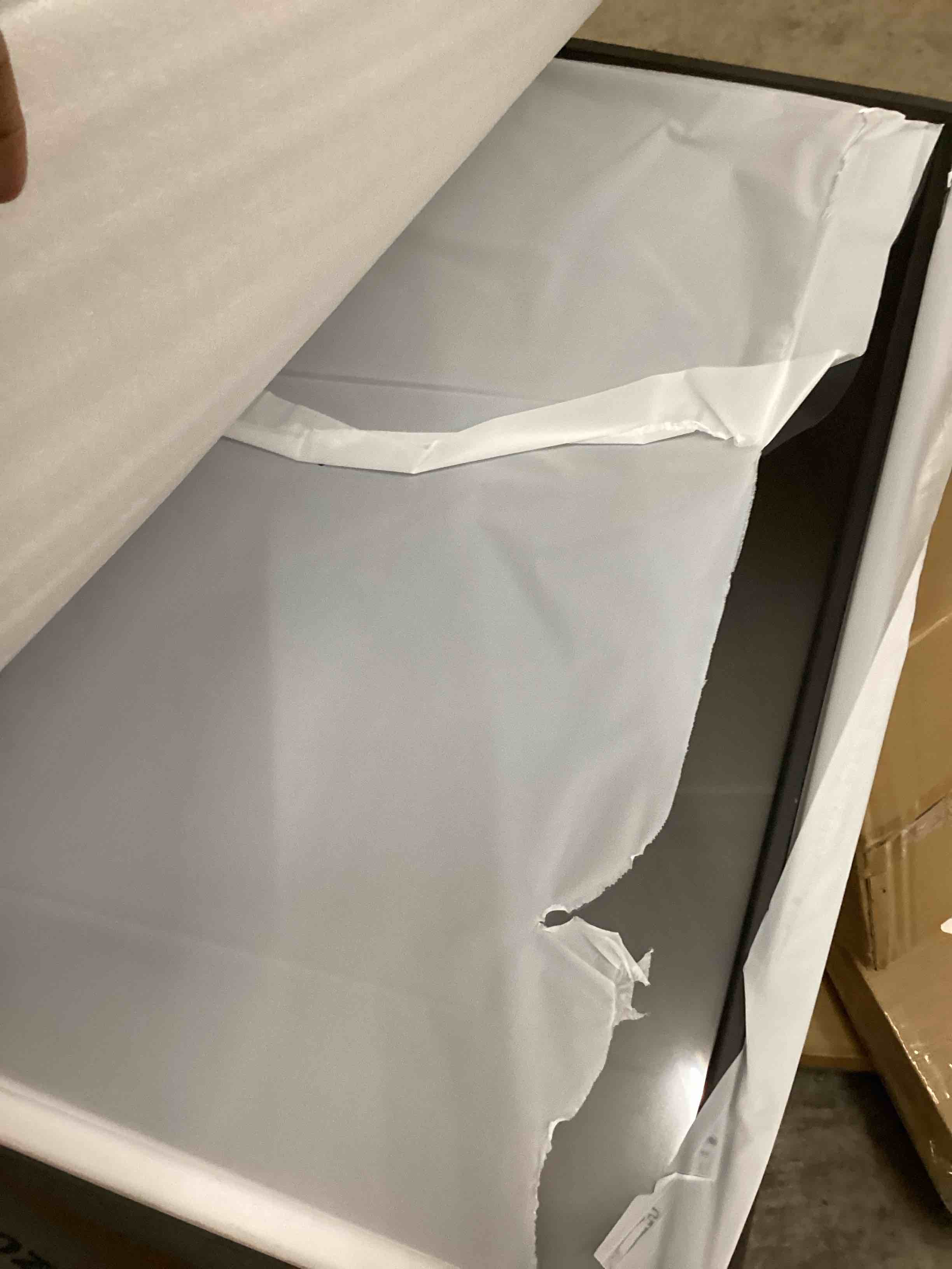 Condition photo showing Good Condition for Magnetic 32 Inch Privacy Screen for Frameless Computer Monitor 16:9 Aspect Ratio,Hanging Blue Light Screen Protector Eye Protection Anti-Spy Shield, 32in Removable Privacy Filter 32 Inch 16:9 Aspect Ratio